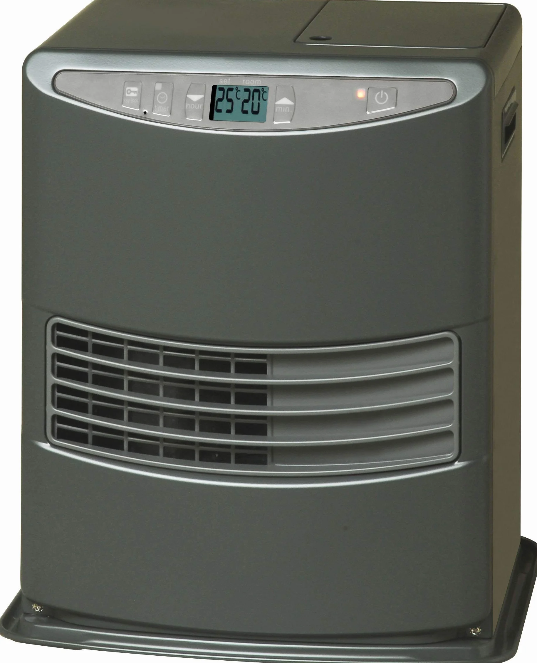 Toyoset Lc-3010 Stufa Elettrica Portatile 3000 W 19-48 m2 Grigio Classe A Ricondizionato