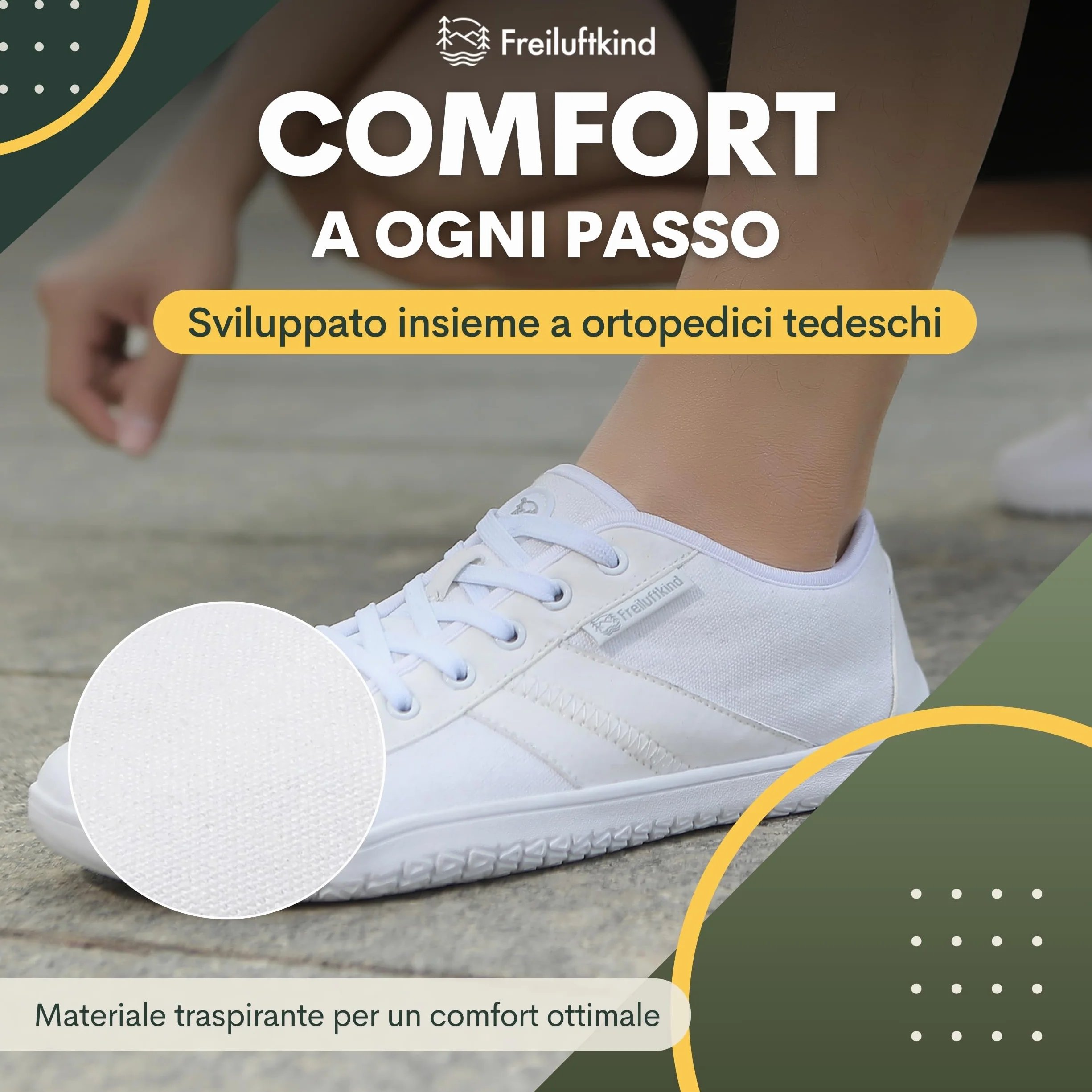 Freiluftkind Baker Barefoot Shoes Antiscivolo – Il Scarpe Barefoot Perfetto per la Tua Avventura – Scarpe Barefoot Uomo e Donna