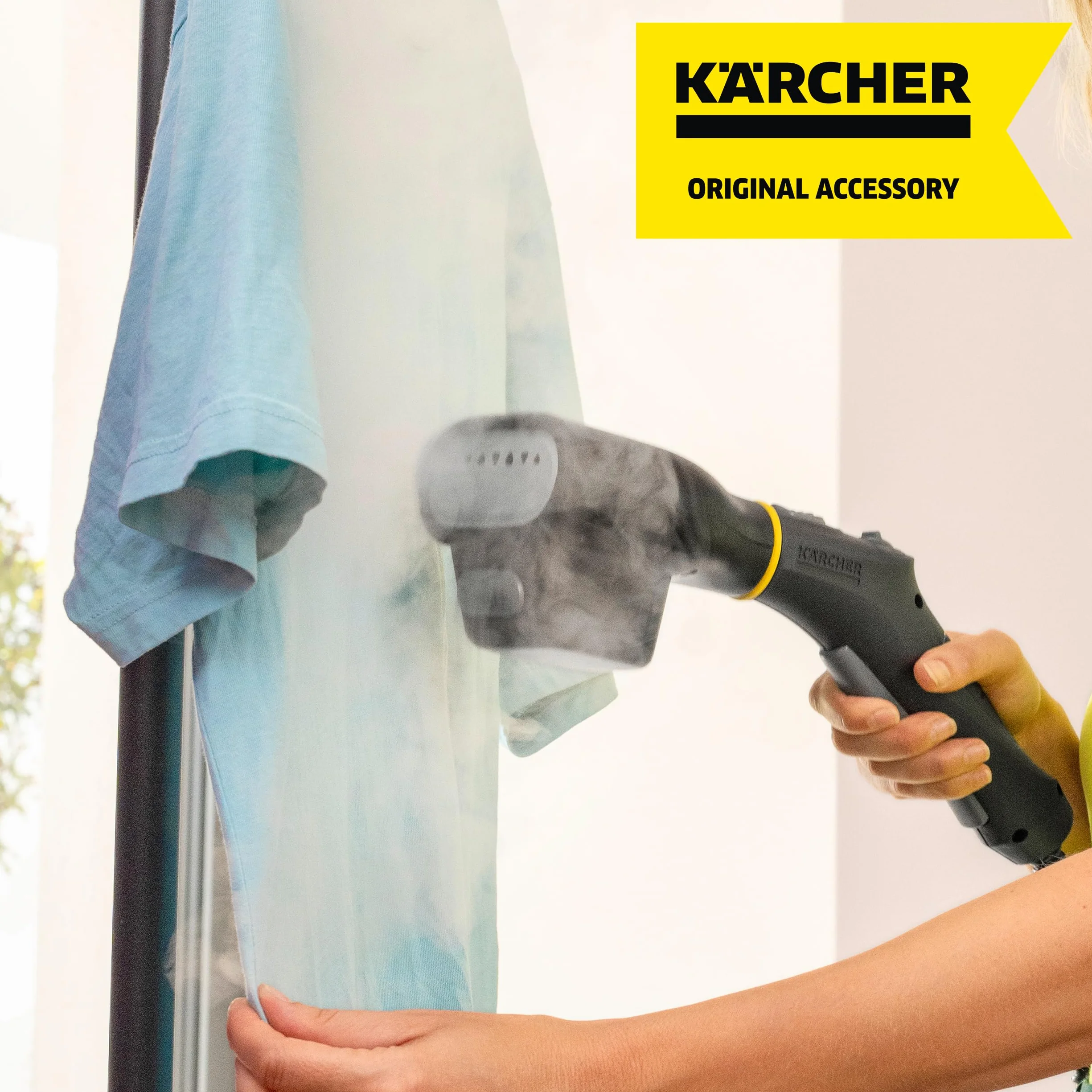KÄRCHER Bocchetta a vapore per stirare verticalmente accessorio originale per pulitori a vapore