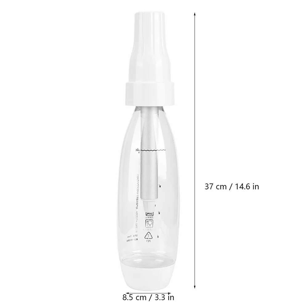 Macchina per acqua frizzante 1000ML, macchina per la soda della bolla della maniglia portatile distributore di bevande gassate fatte in casa