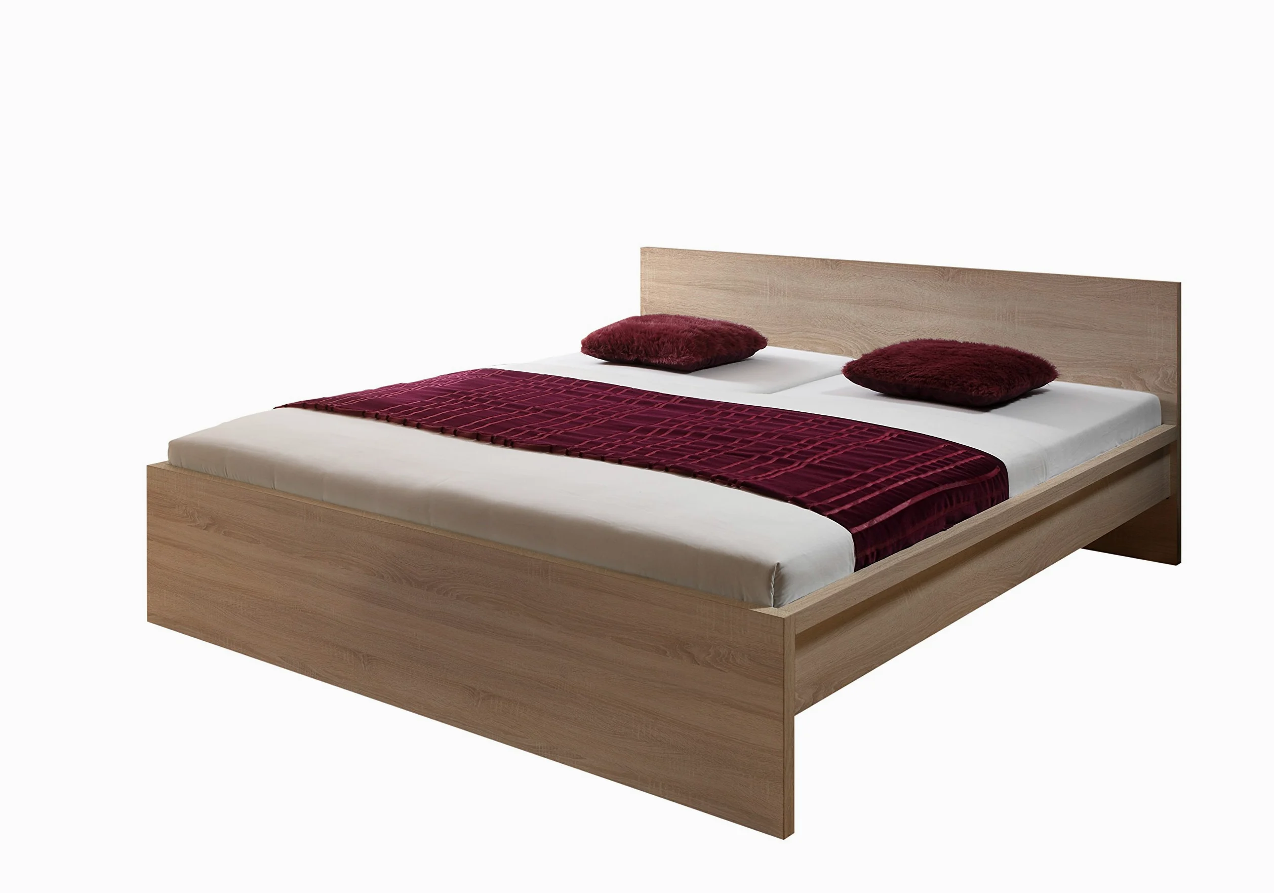 AVANTI TRENDSTORE - Melli - Struttura letto, disponibile in 3 diverse misure e 2 diversi colori (Marrone, 180x200 cm)