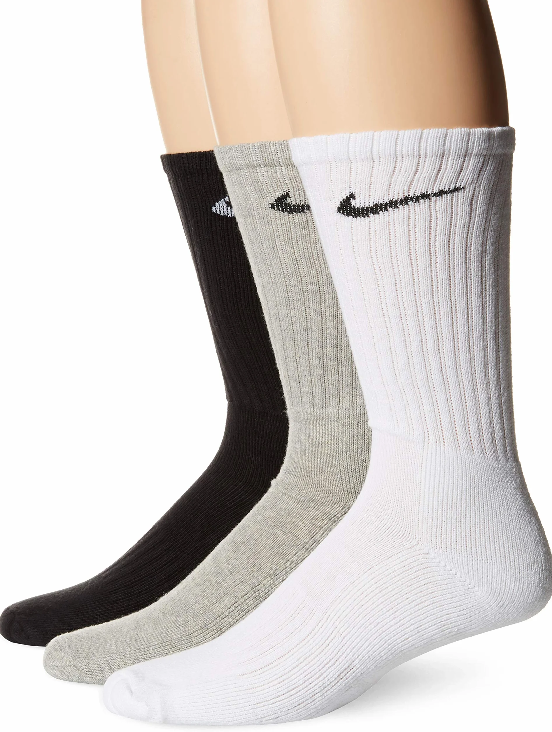 NIKE Calze Uomo 3ppk Value Cotton Crew-SMLX