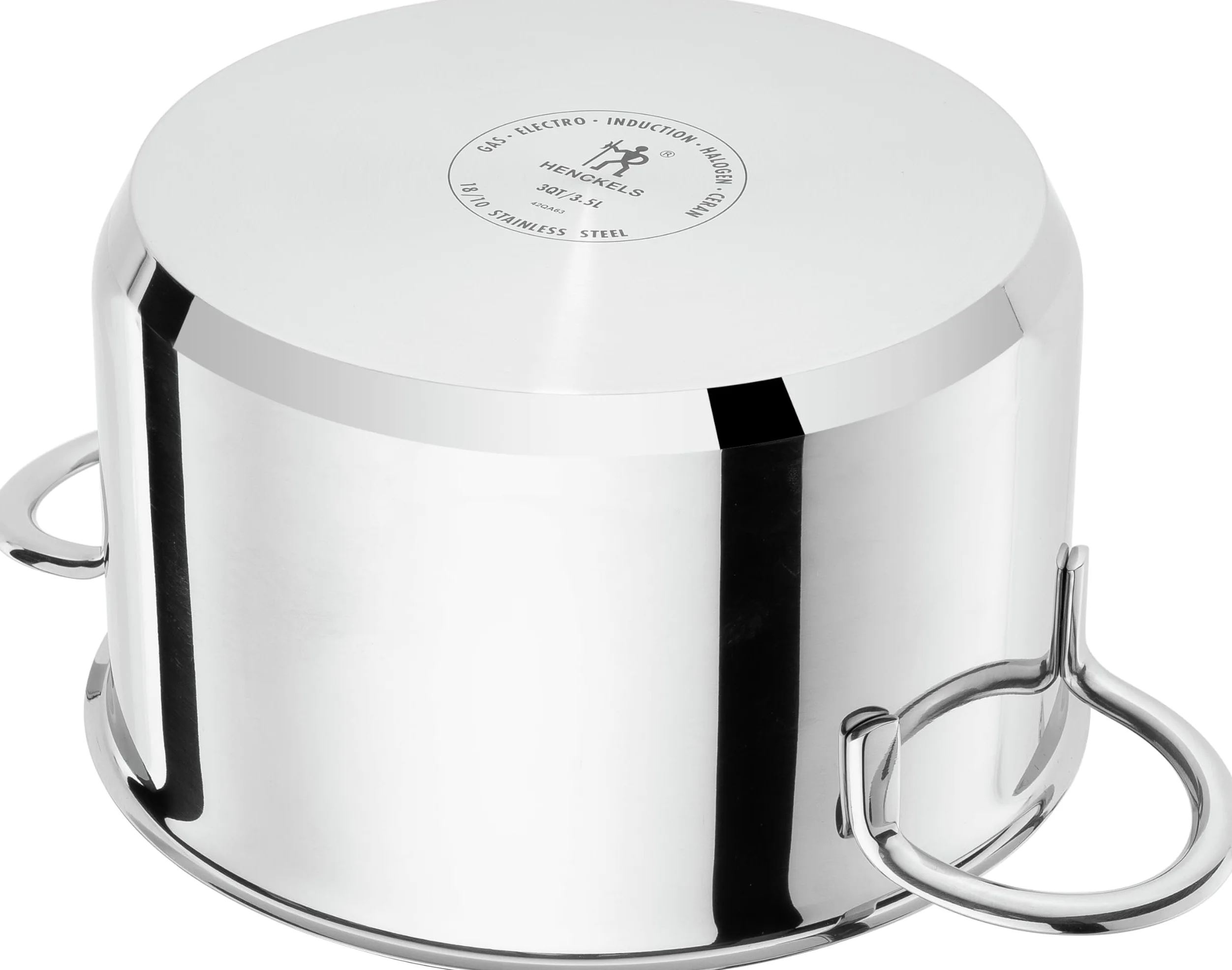 HENCKELY by ZWILLING Reflection - Set di pentole da 5 pezzi, coperchio in vetro, acciaio INOX 18/10, per tutti i piani cottura, incl. induzione