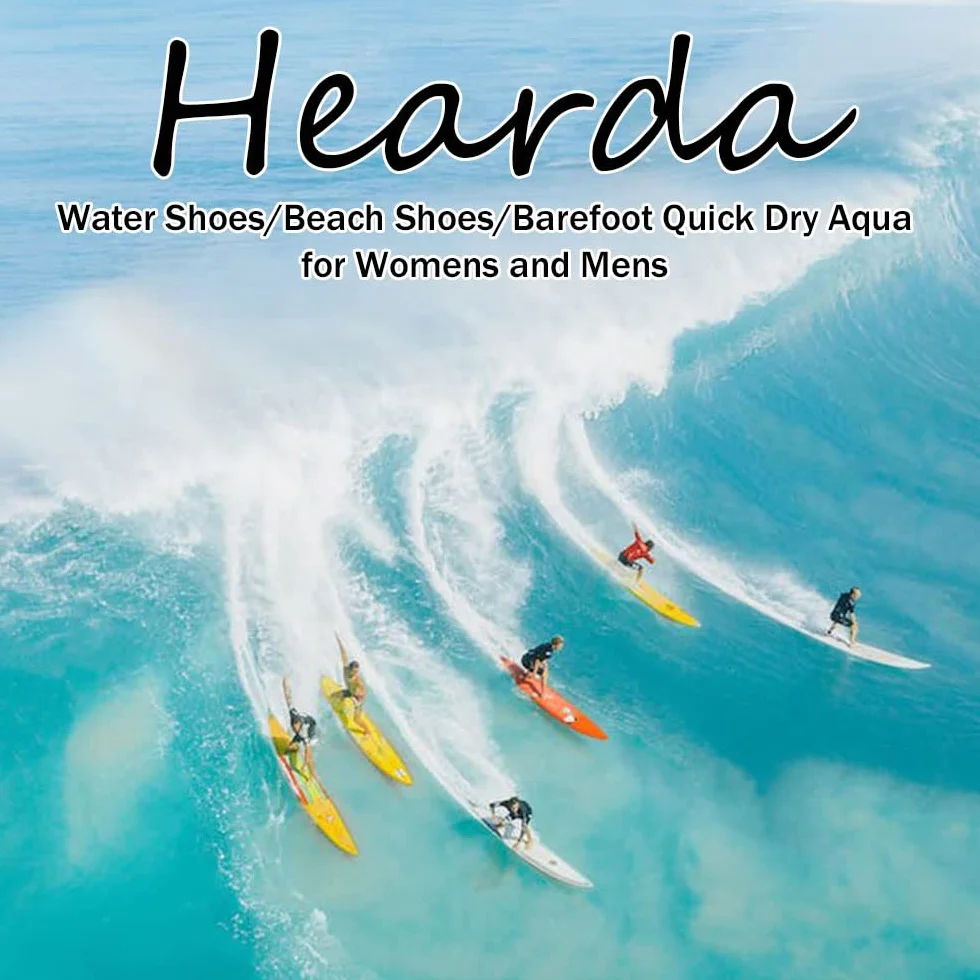 Scarpe Sport Acquatici da Uomo e Donna Antiscivolo con Drenaggio per Spiaggia Surf Yoga