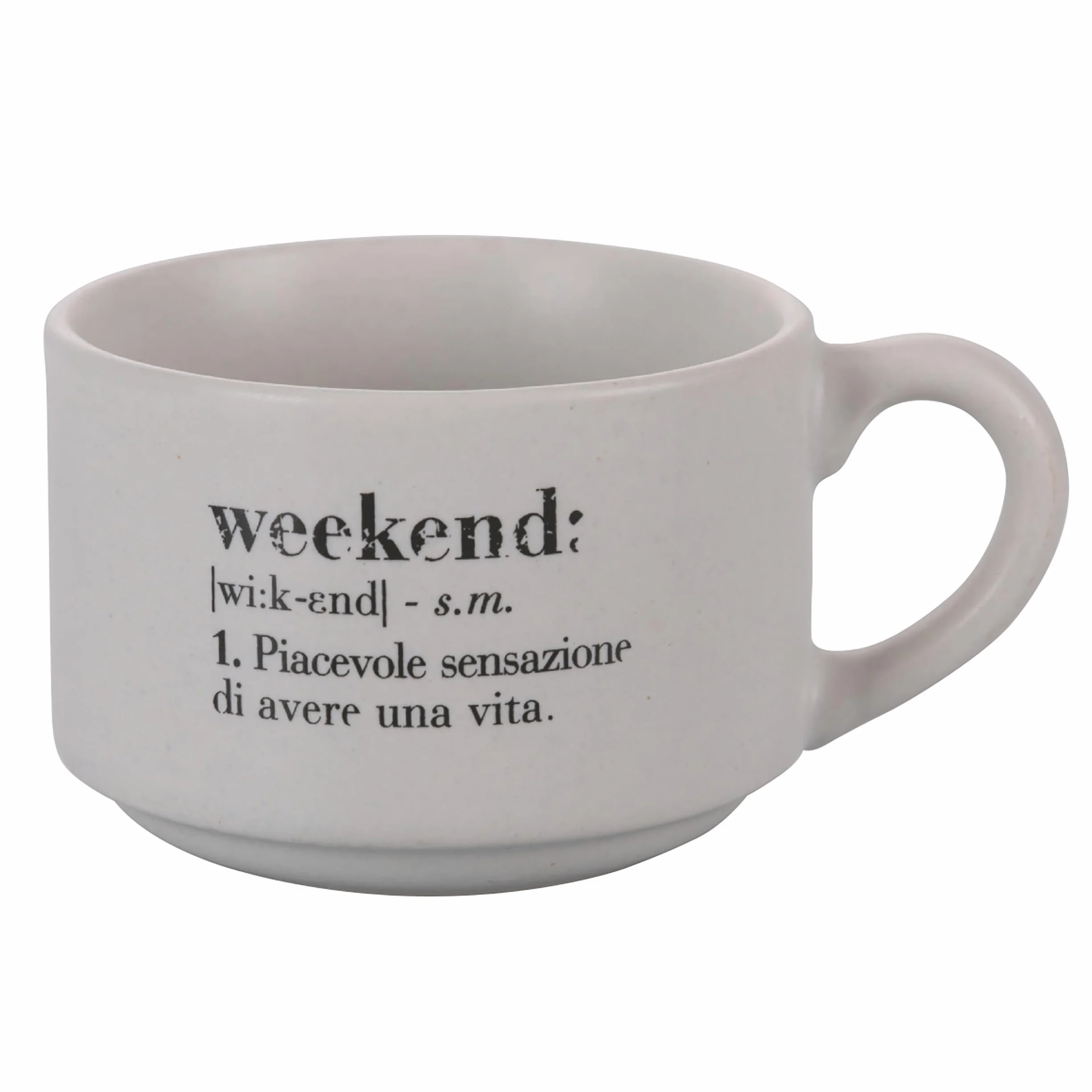 Villa d'Este Home Tivoli Set 6 tazzine caffè 90 ml porcellana con stand