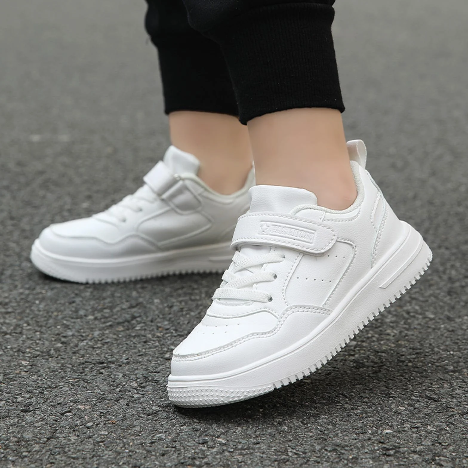 Scarpe Ragazzo Scarpe Basket Bambino Ginnastica Bambini Sportive Bimba Running Uomo Sneakers Donna Calcio Senza Lacci Ragazza 37 Nere Da Bambina Autunno Corsa Quotidiano Invernali Con Strappo 28 35