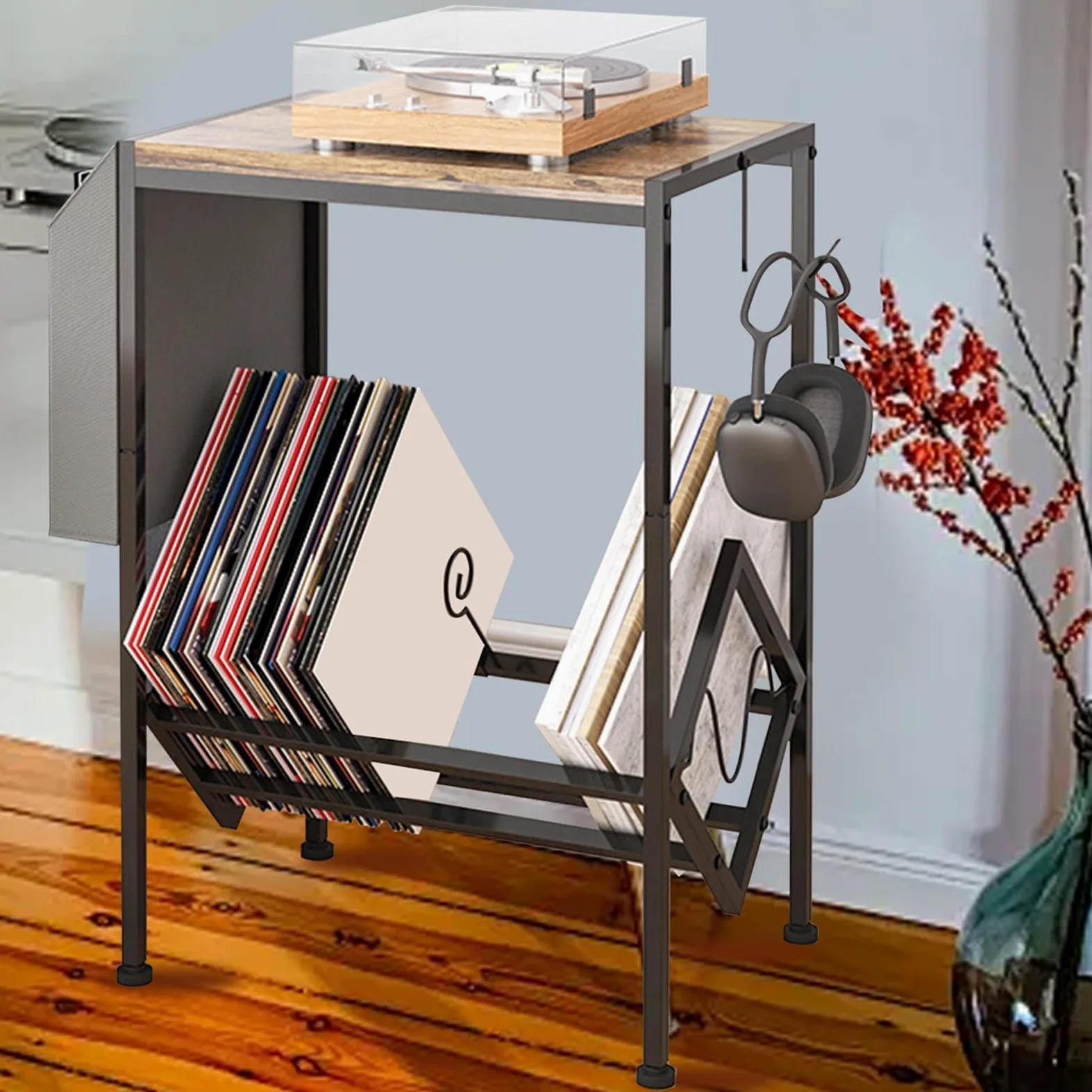 Disco in vinile a doppio strato, elegante contenitore per casa, studio e soggiorno, perfetta per conservare e conservare la collezione musicale