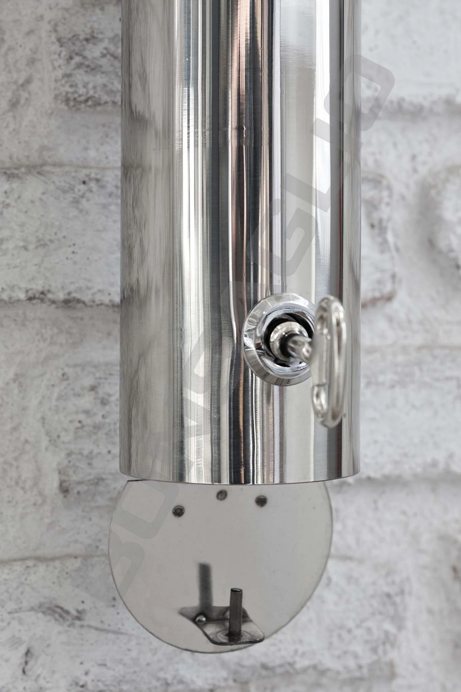 Posacenere da muro in acciaio inox anti corrosione esterno interno