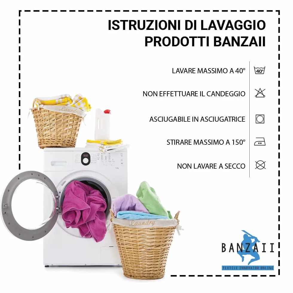 Coprisedia Antimacchia con Schienale Tondo Banzaii - 6 Pezzi Panna Made in Italy