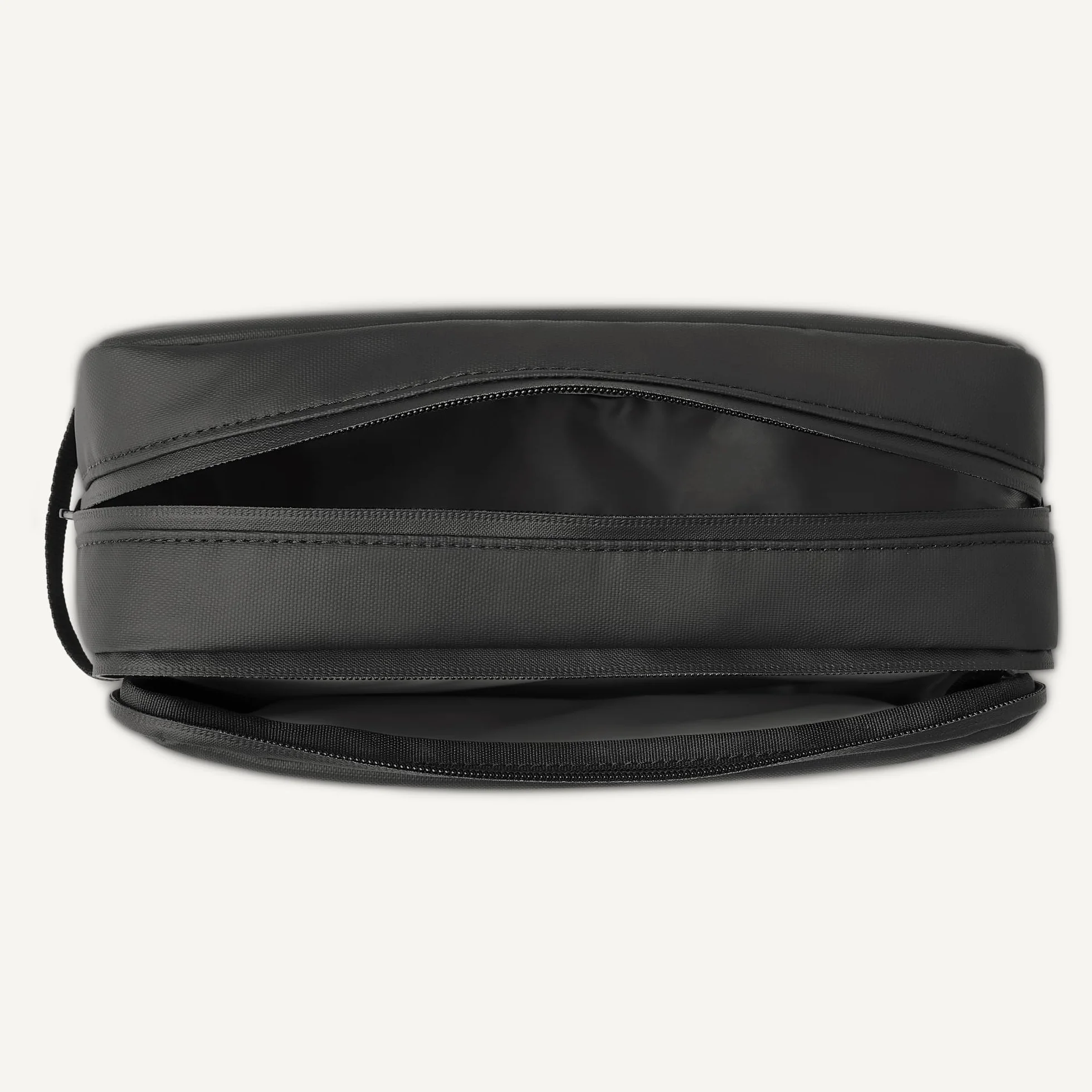Amazon Essentials Borsa da toilette da viaggio dopp kit grandi dimensioni 25,4 cm Nero