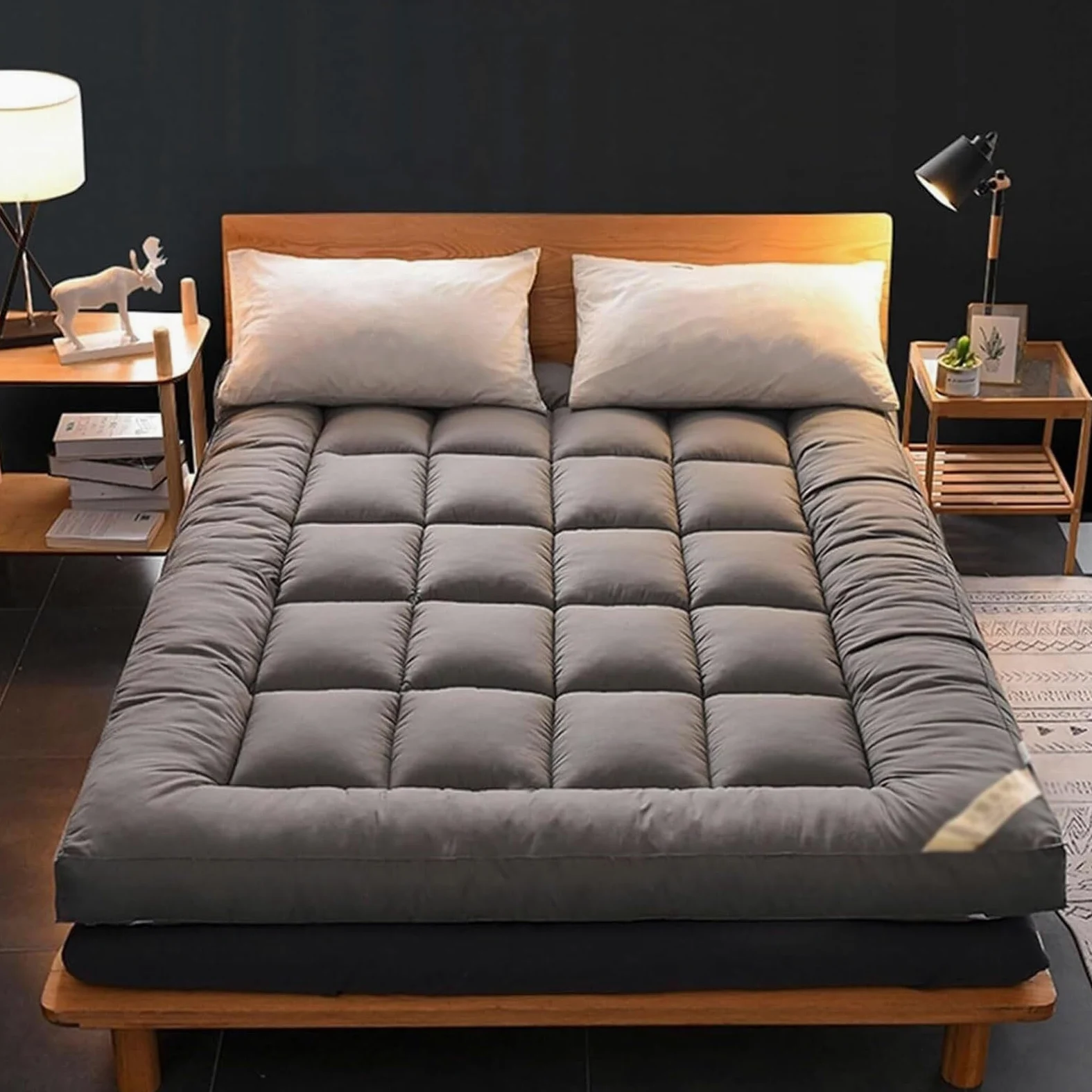 Materassi Da Pavimento, Materasso Futon Imbottito Giapponese, Materasso Matrimoniale/matrimoniale/queen, Materasso Tatami Arrotolabile, Materassi Per Casa E Viaggio (180x190cm)