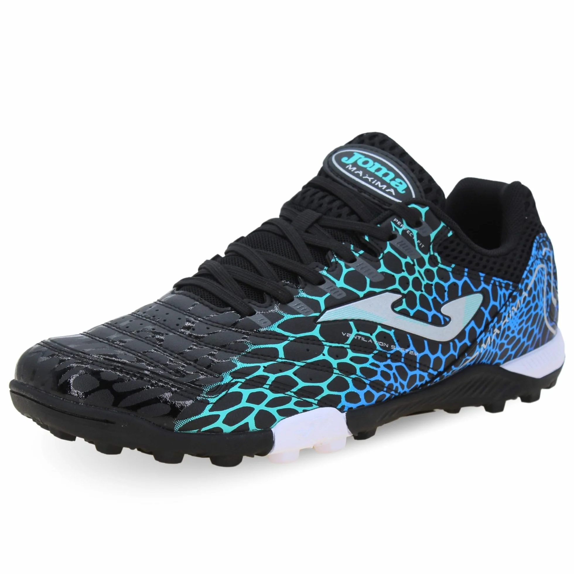 Joma Maxima 25 Turf Scarpe da Calcetto Nero
