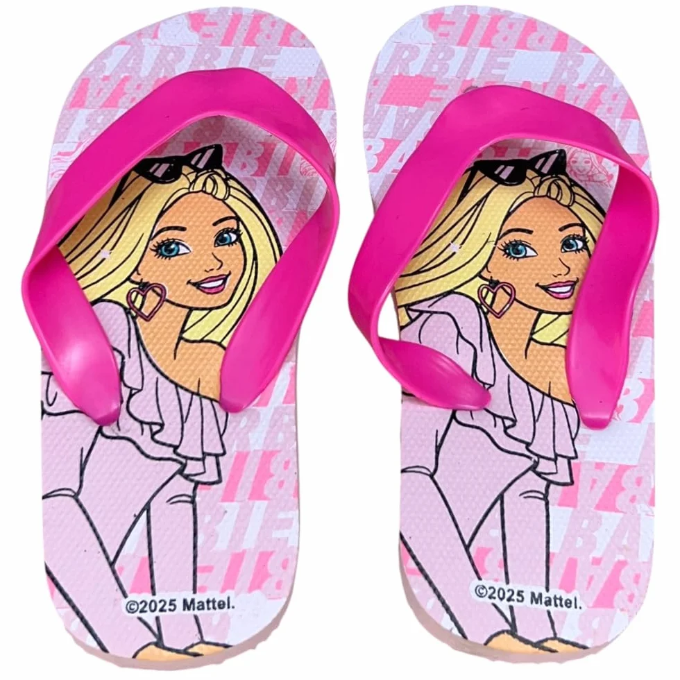 CARTOON Infradito Barbie bambina ciabatte estive mare e piscina con suola antiscivolo in 100% EVA