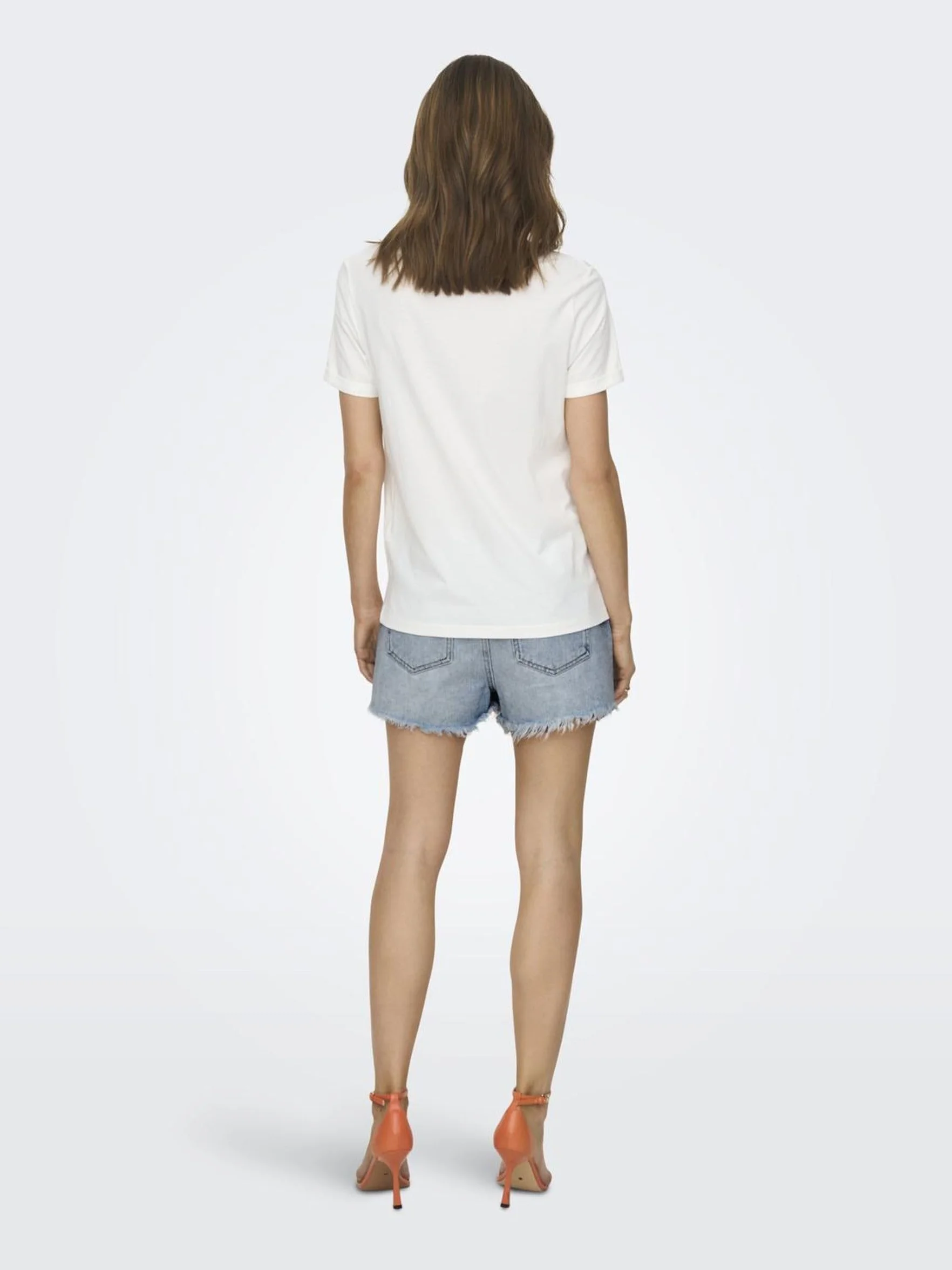 ONLY Onlpacy HW DNM Short Noos Donna Shorts Nero