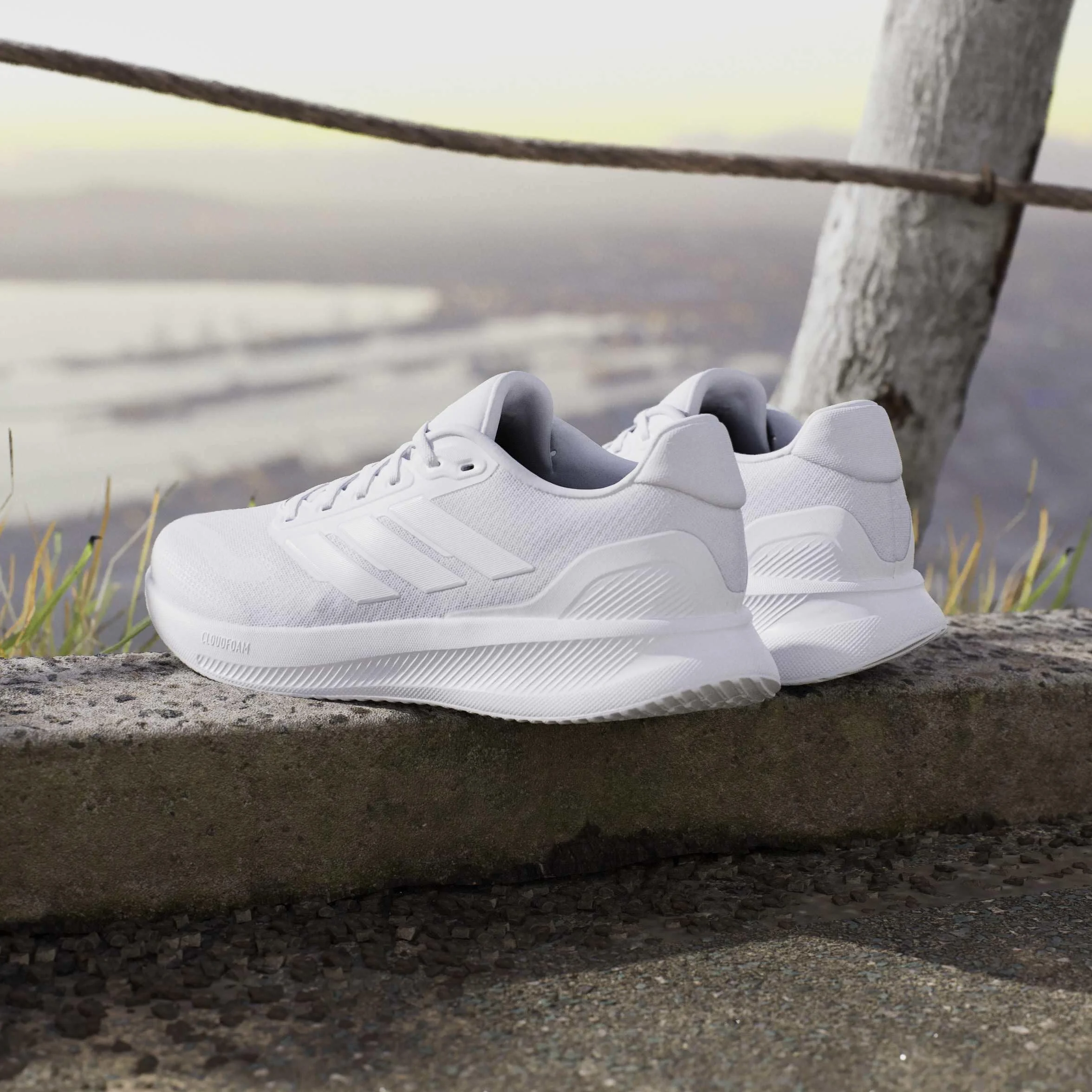 Adidas Scarpe da Ginnastica Runfalcon 5 Grigio verdastro