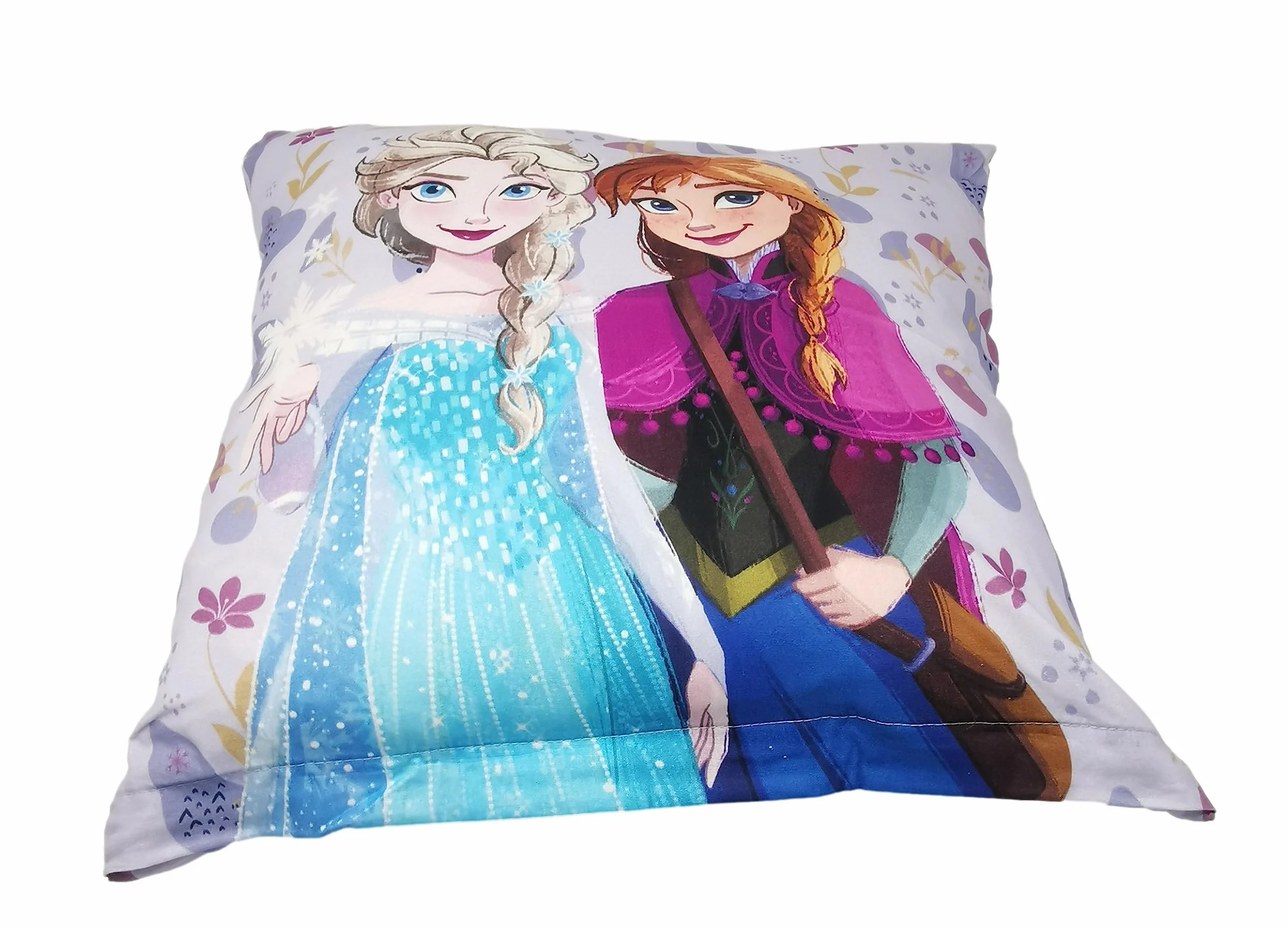 Theonoi Federa per cuscino decorativo per bambini, 40 x 40 cm, senza imbottitura, in cotone (Frozen 02 A1)