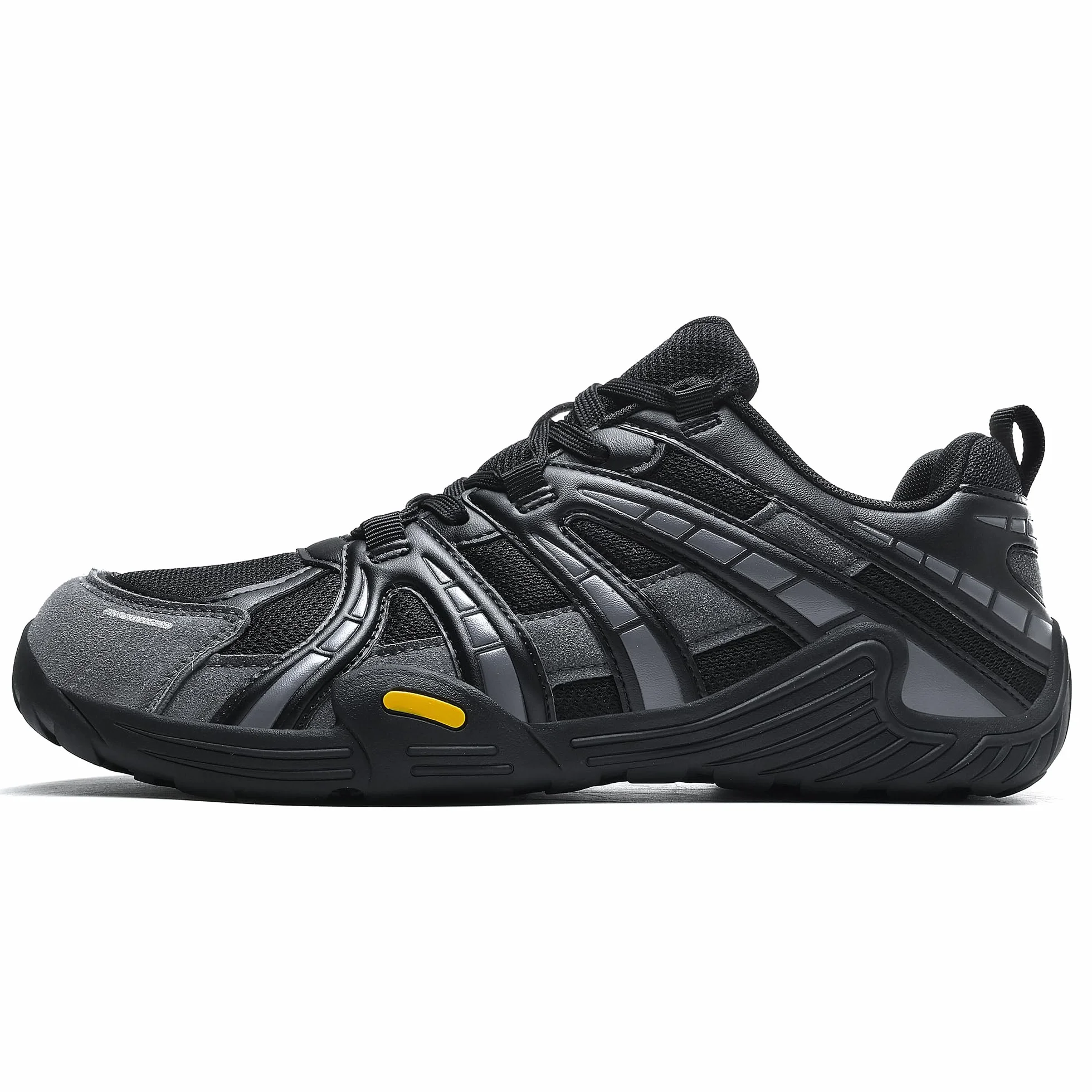 Meik Mangni Scarpe Barefoot Uomo Ampia Antiscivolo Scarpe da Trail Zero Drop Scarpe a Piedi Nudi con Punta Larga Scarpe da Fitness Comode Taglia：39-46EU