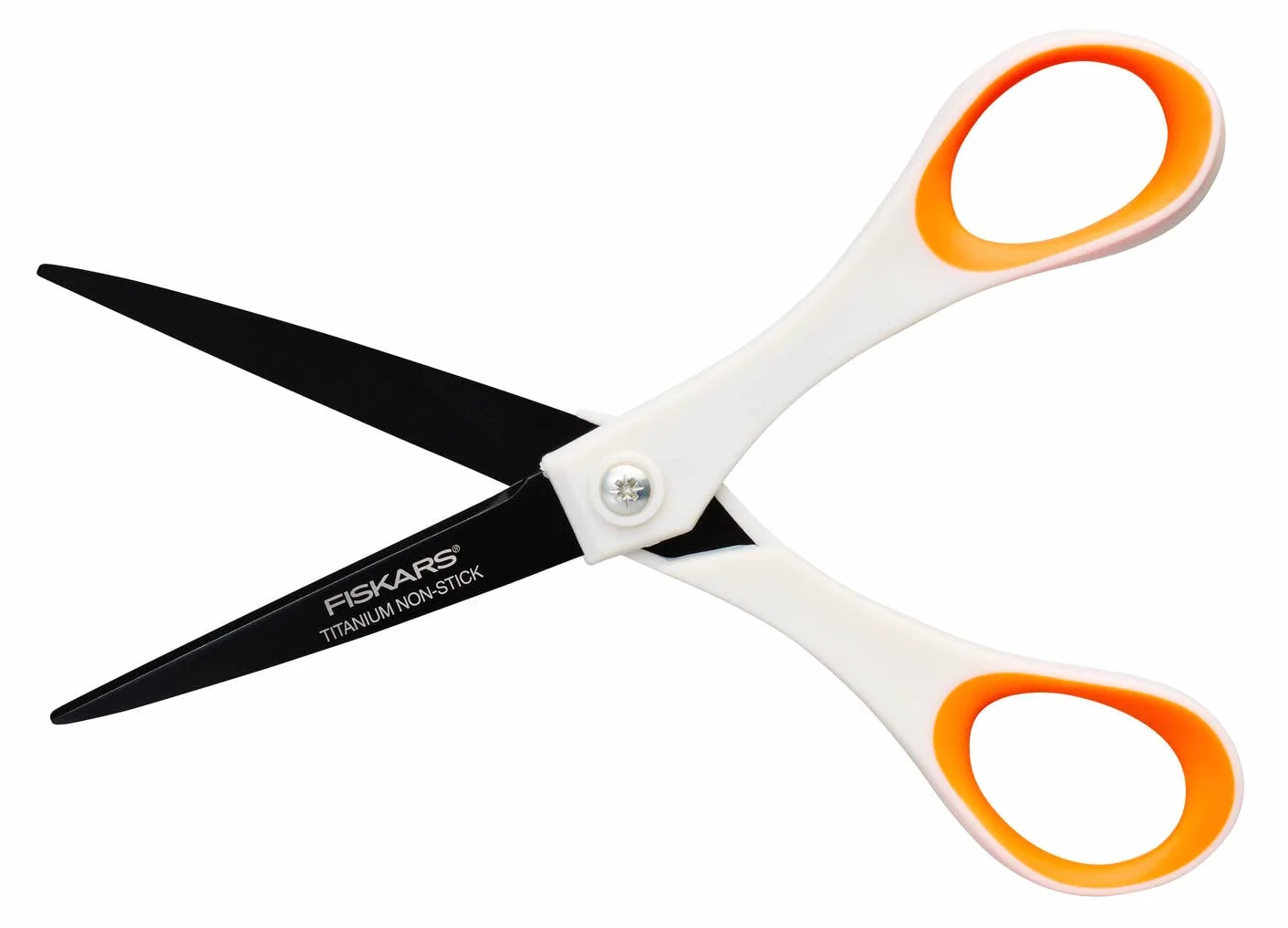 FISKARS Forbici universali antiaderenti 18 cm Lama in acciaio inossidabile Rivestimento in titanio