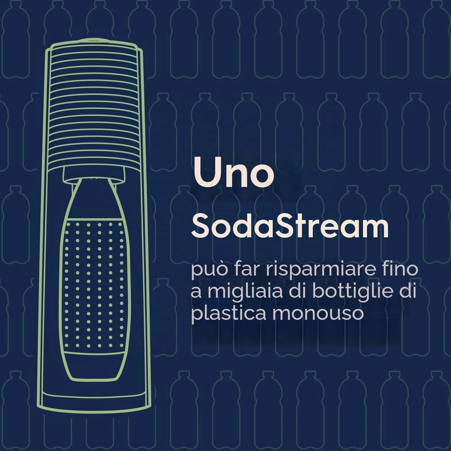 SodaStream Terra Macchina per acqua frizzante Nero con CO2 bottiglia lavabile in lavastoviglie