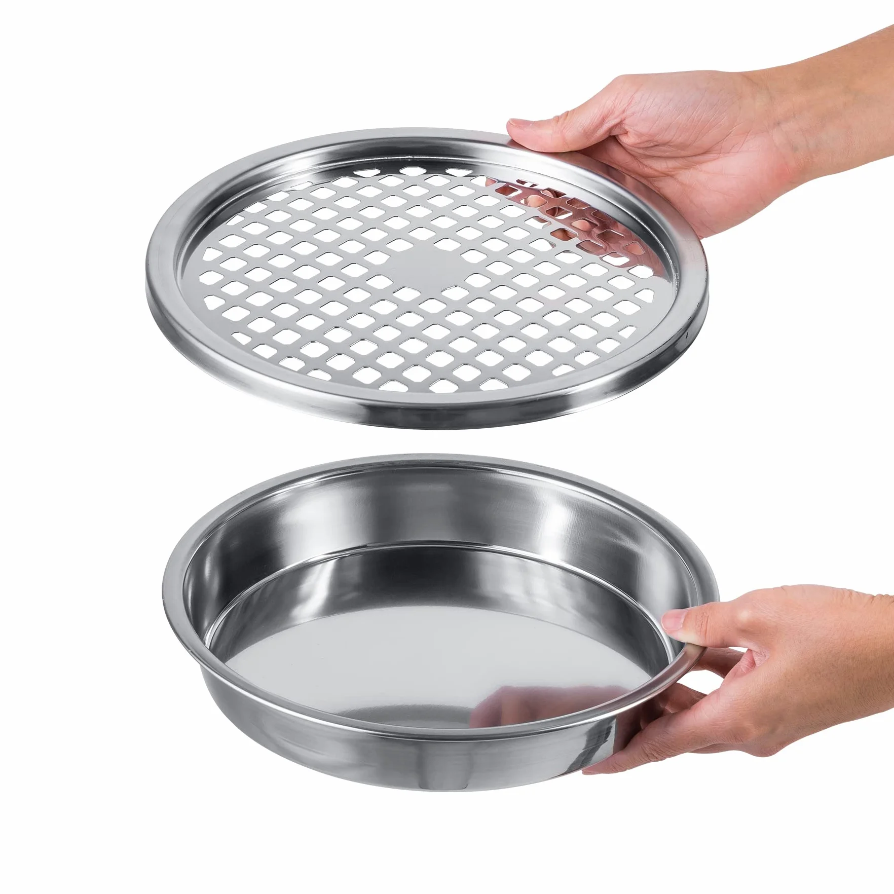 tectake Posacenere da esterno a Colonna 25x61cm, Acciaio, Nero, con Pattumiera Integrata
