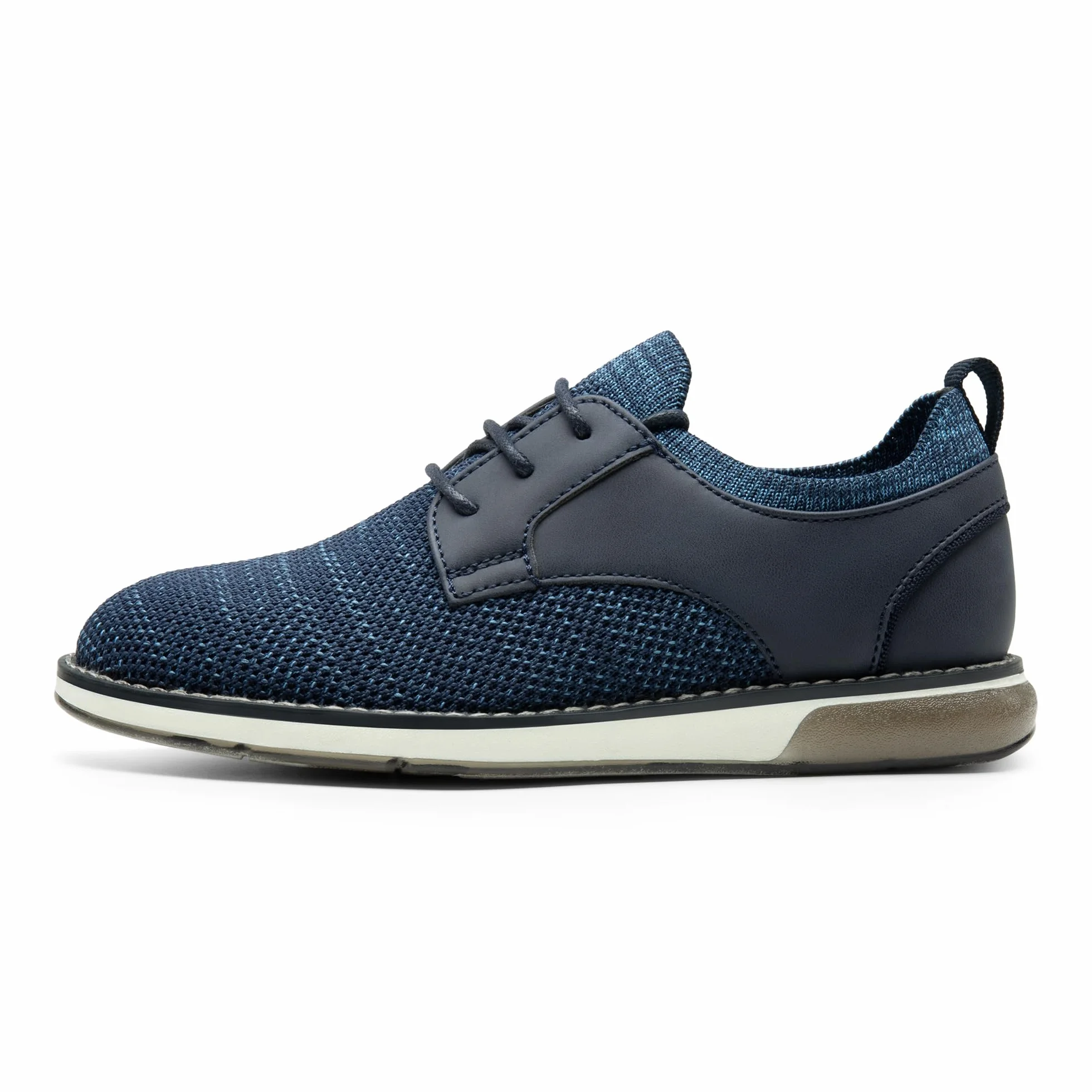 Bruno Marc Scarpe Basse con Lacci per Ragazzi, Traspiranti, in Tessuto a Maglia Oxford, per Feste di Nozze