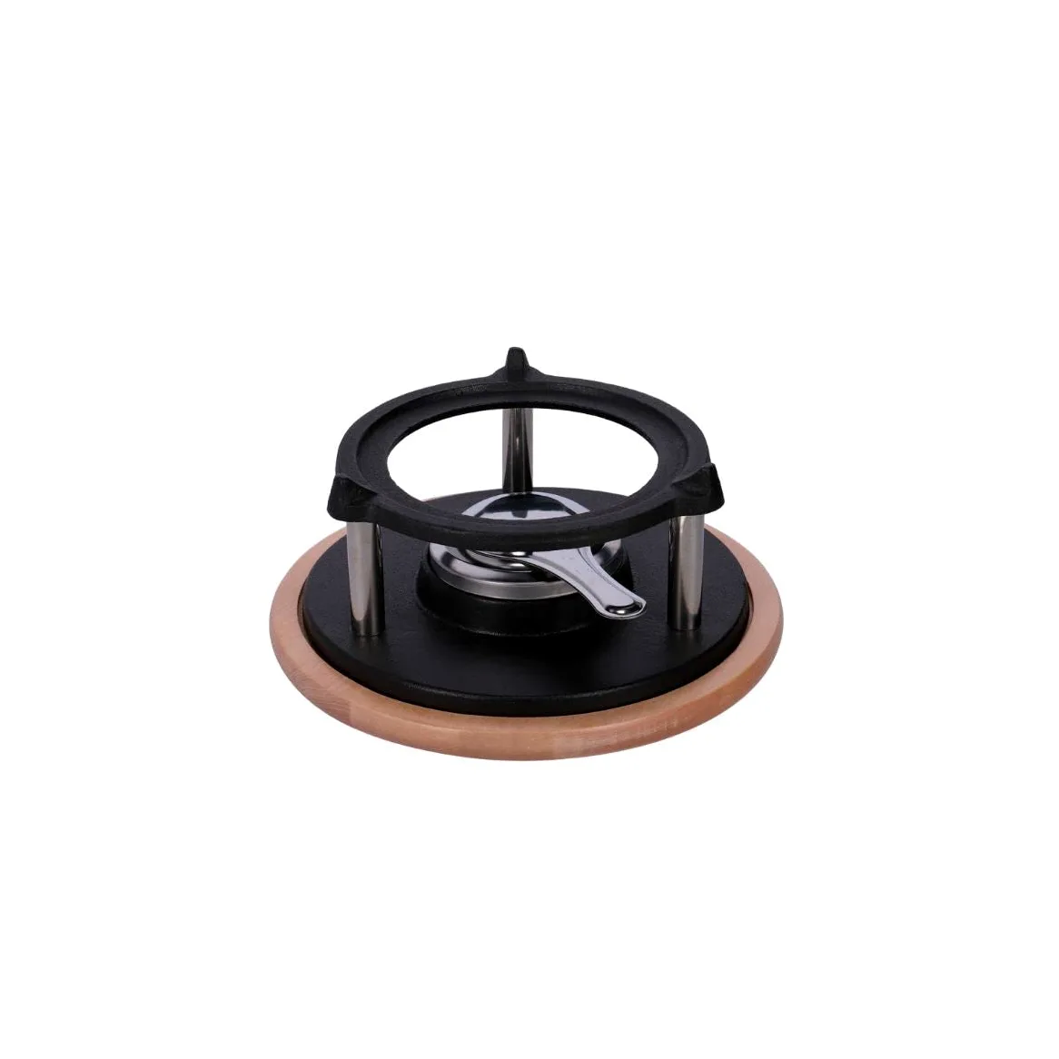Rotel 1510150 - Servizio per fonduta al formaggio, fonduta tradizionale svizzera, 2L, 6 persone, set per fonduta, ghisa di alluminio, legno, plastica, smaltata, 21 x 31 x 17,2 cm, diametro 21 cm