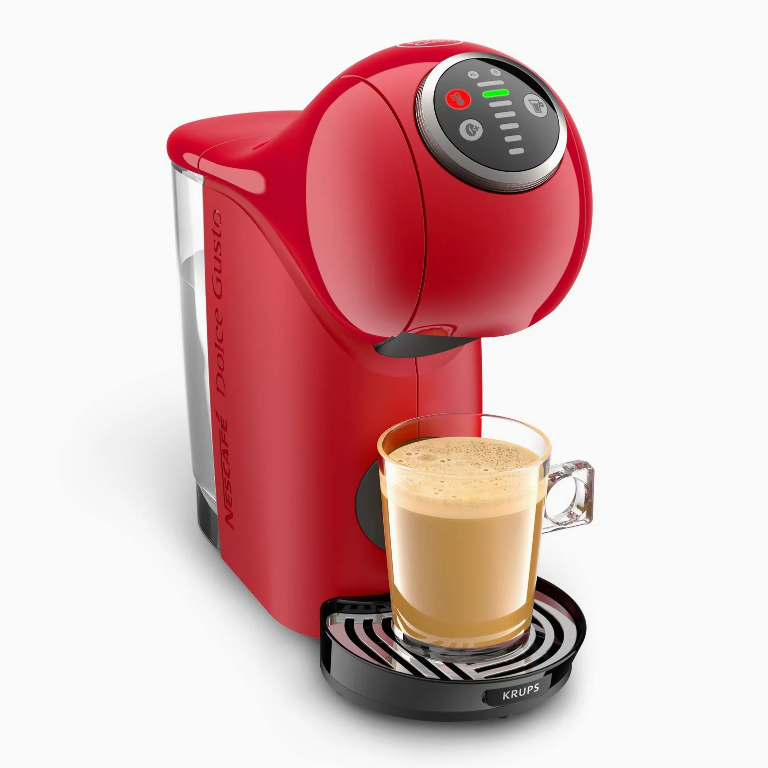 Krups Genio S Plus - Macchina da caffè per caffè espresso Boost, funzione XL KP340510, 0.8 lt