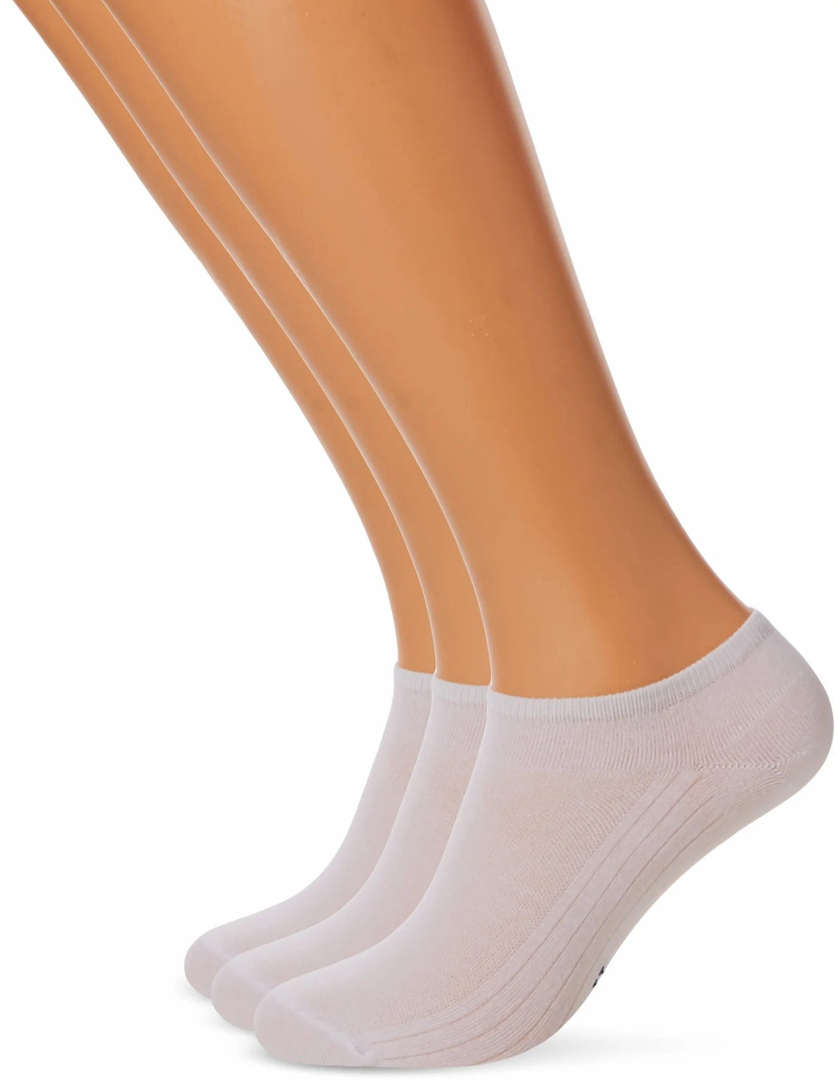 Calzini Donna Cotone POMPEA 3 Paia Calze Corte Caviglia Punta Tallone Rinforzati