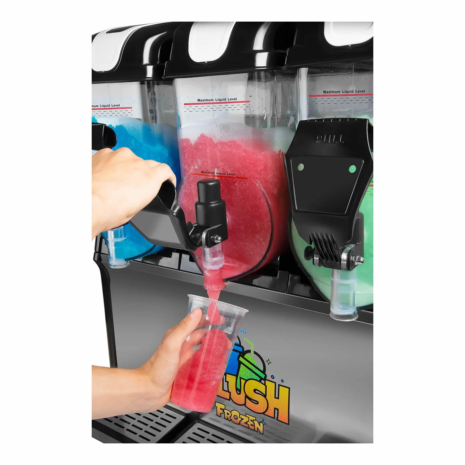 Royal Catering Macchina per il gelato RCSL 3/15 230V 980W 3x12L R290