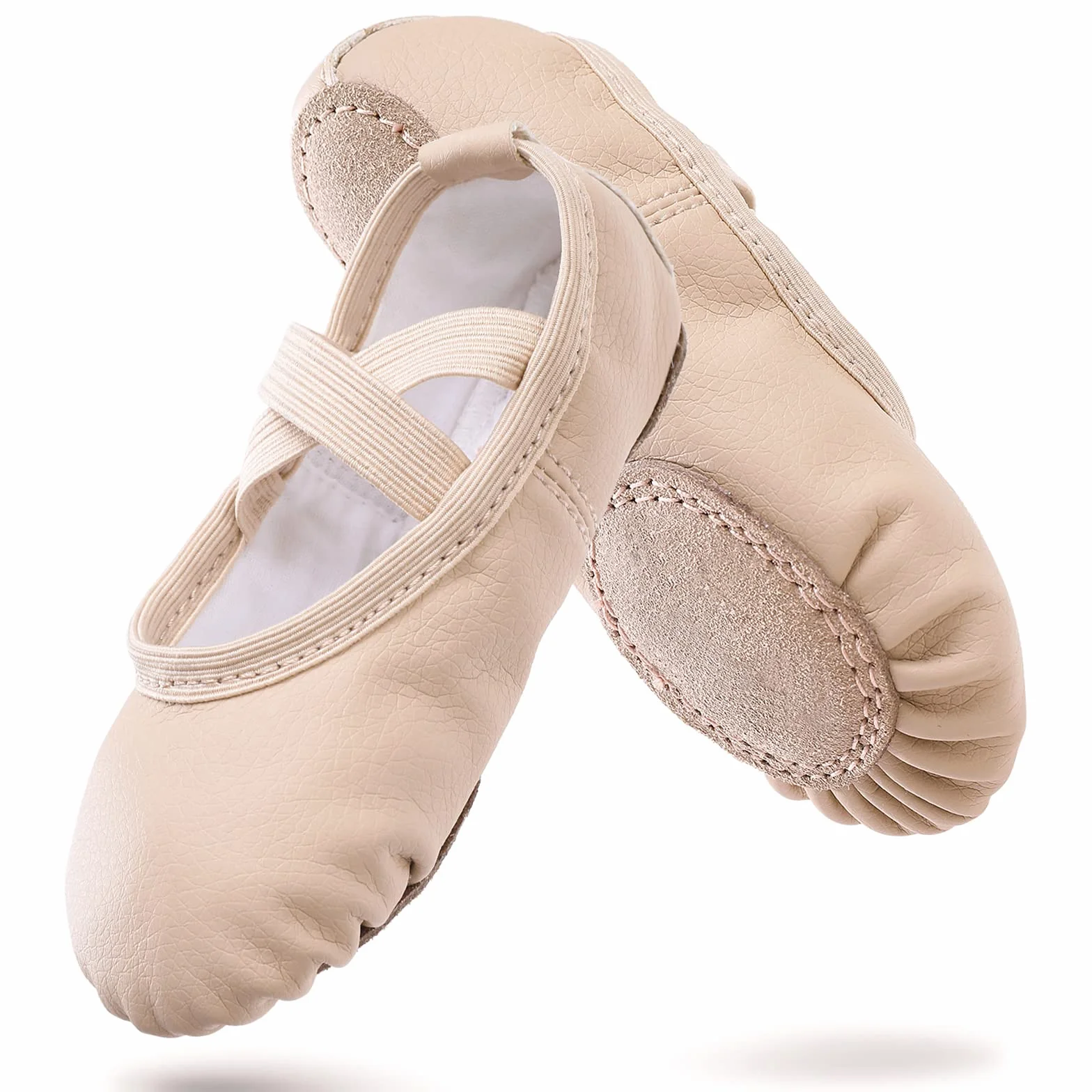 Scarpe da Ballo Classica in Pelle Ballerine per Donne
