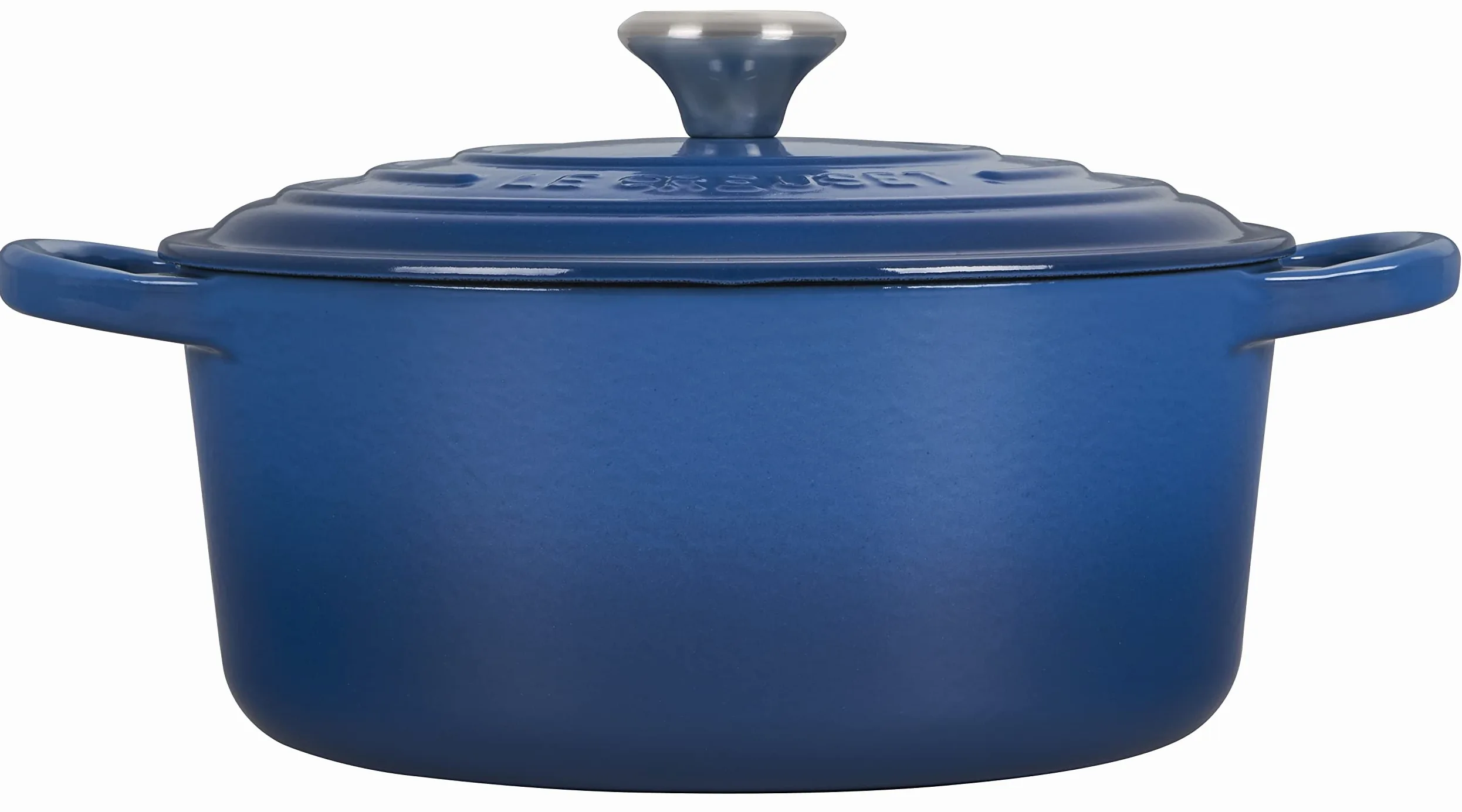 Le Creuset Casseruola Evolution in Ghisa con Coperchio, 22 cm, Blu Marsiglia
