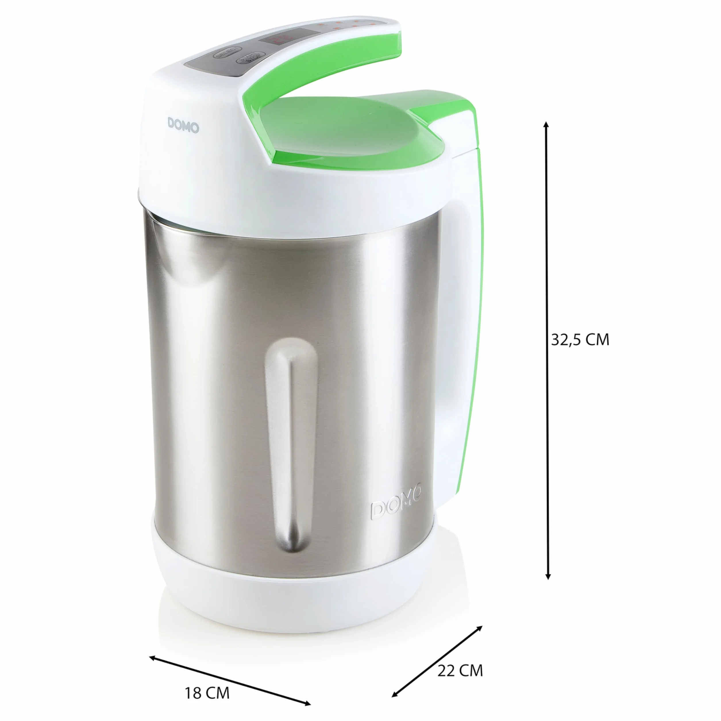 DOMO DO705BL - Frullatore per zuppa, 2 l, 6 programmi LED