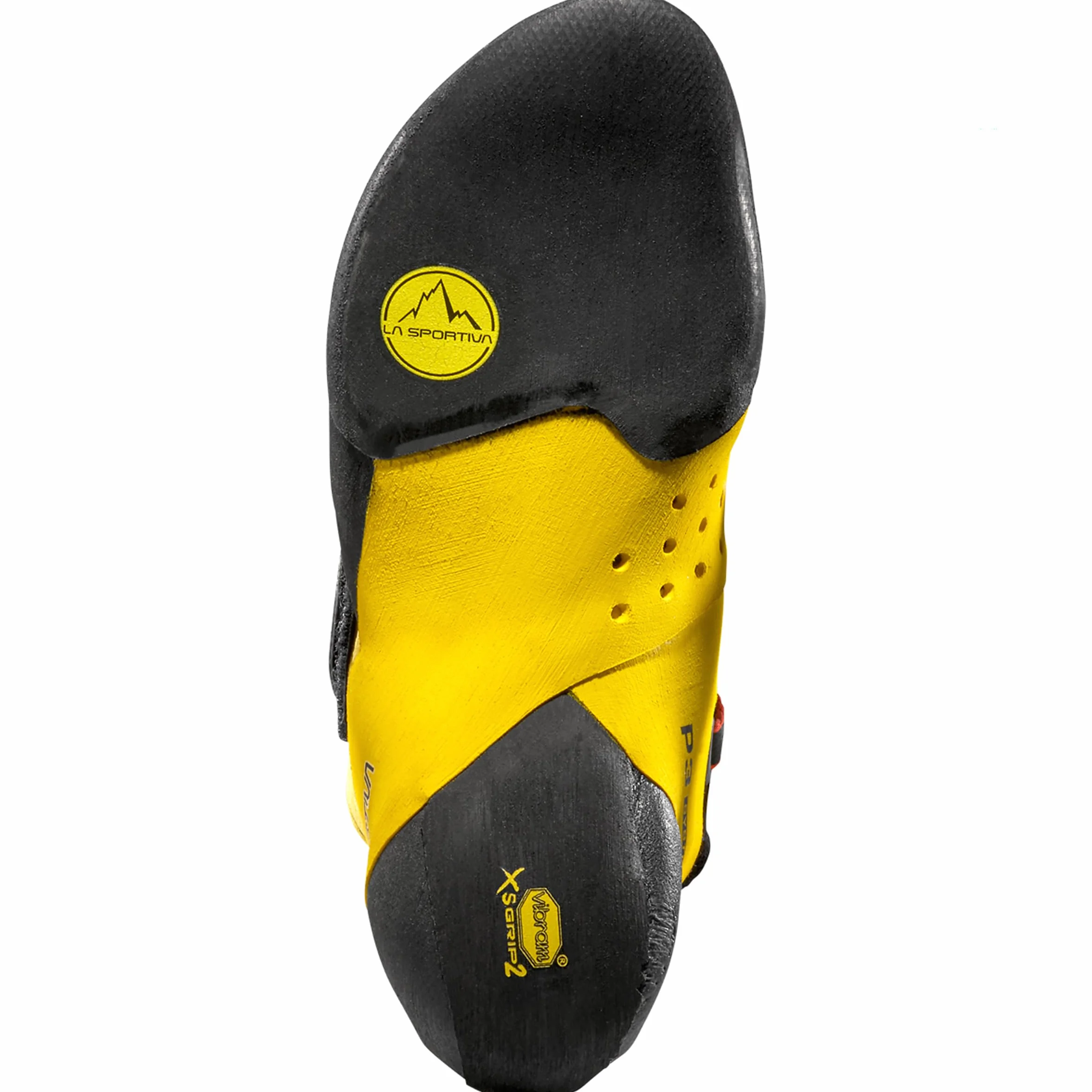 LA SPORTIVA Solution Comp JR Scarpe da Arrampicata Bambini, Yellow-Black, 35