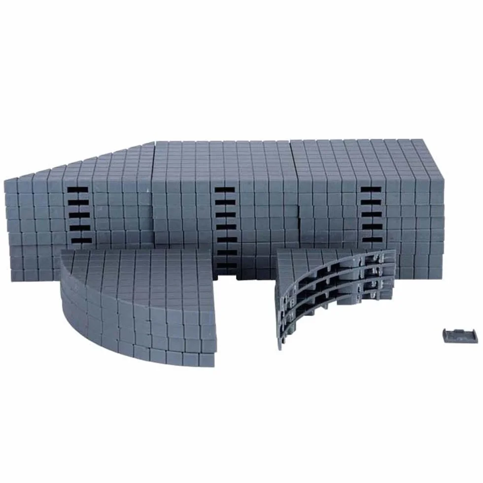 Lemax Plaza System Grey Variety 32 PCS