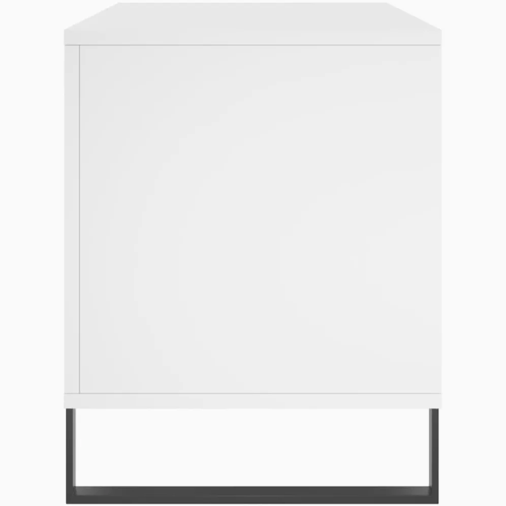 Generico Mobile Porta Dischi Bianco 100x38x48 cm in Legno Multistrato,Mobili,Armadietti e portaoggetti,Scaffali e armadietti per Supporti multimediali-831756