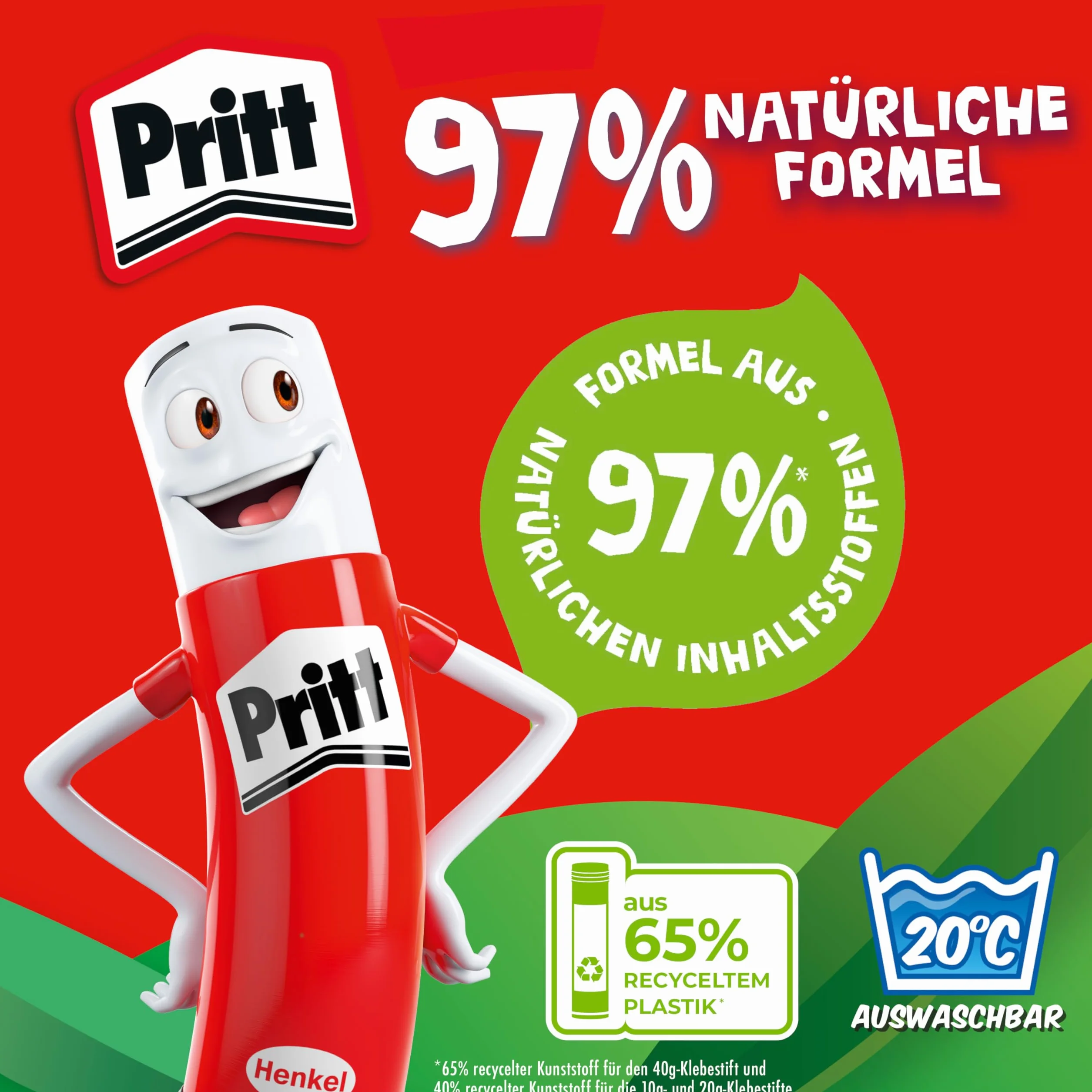 Pritt Penna adesiva colla per bambini arte artigianato scolastico ufficio 4x22g