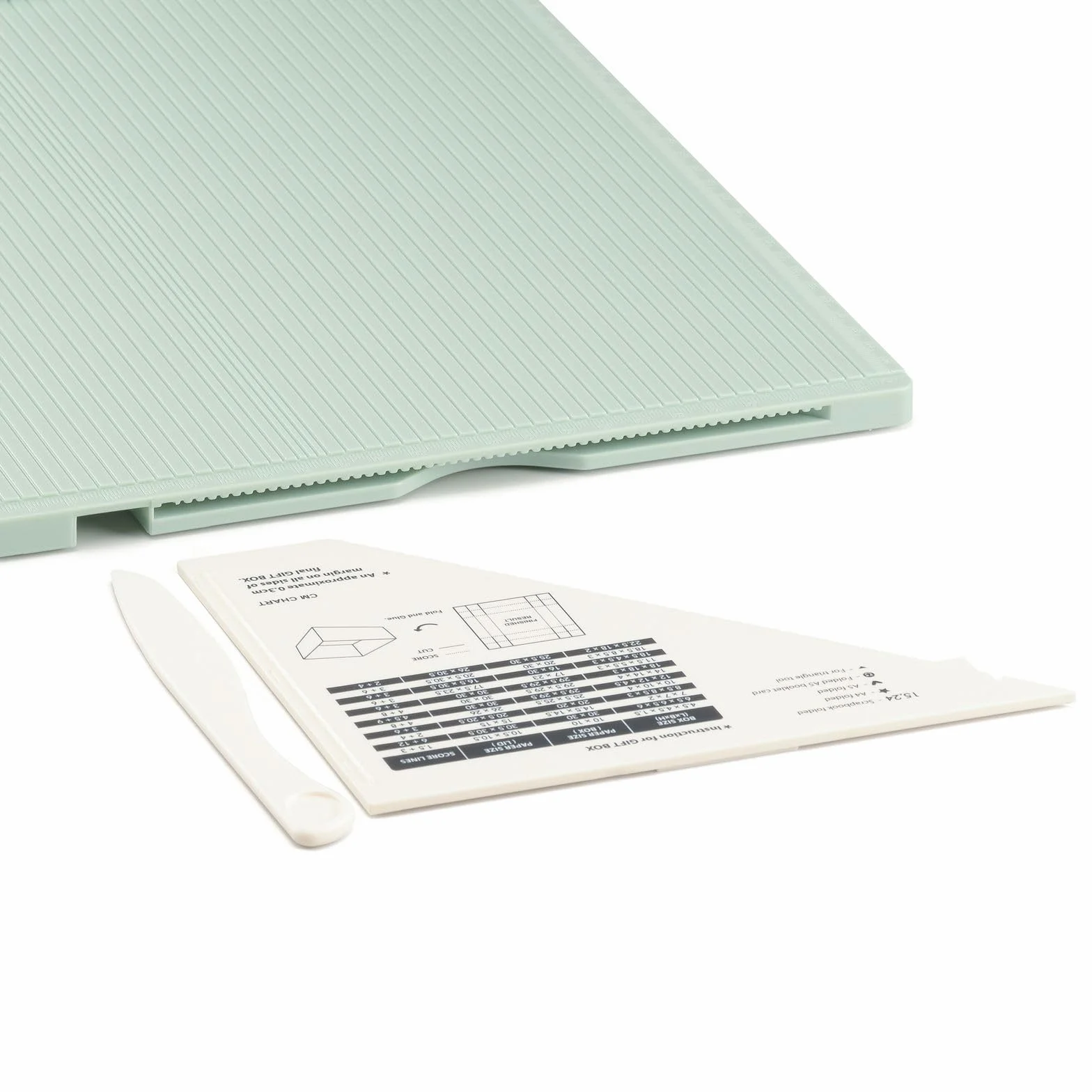 Vaessen Creative Score Easy Tavola di Cordonatura Grande e Versatile Cm Menta