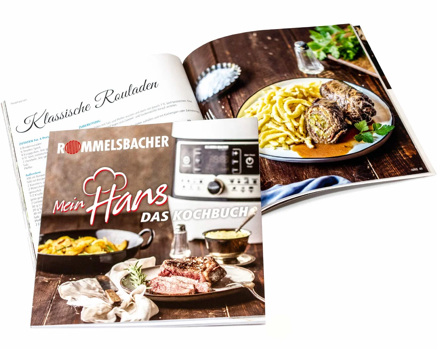 ROMMELSBACHER MD 1000 MeinHans pentola antiaderente 6 litri 40-170°C 2 livelli vapore