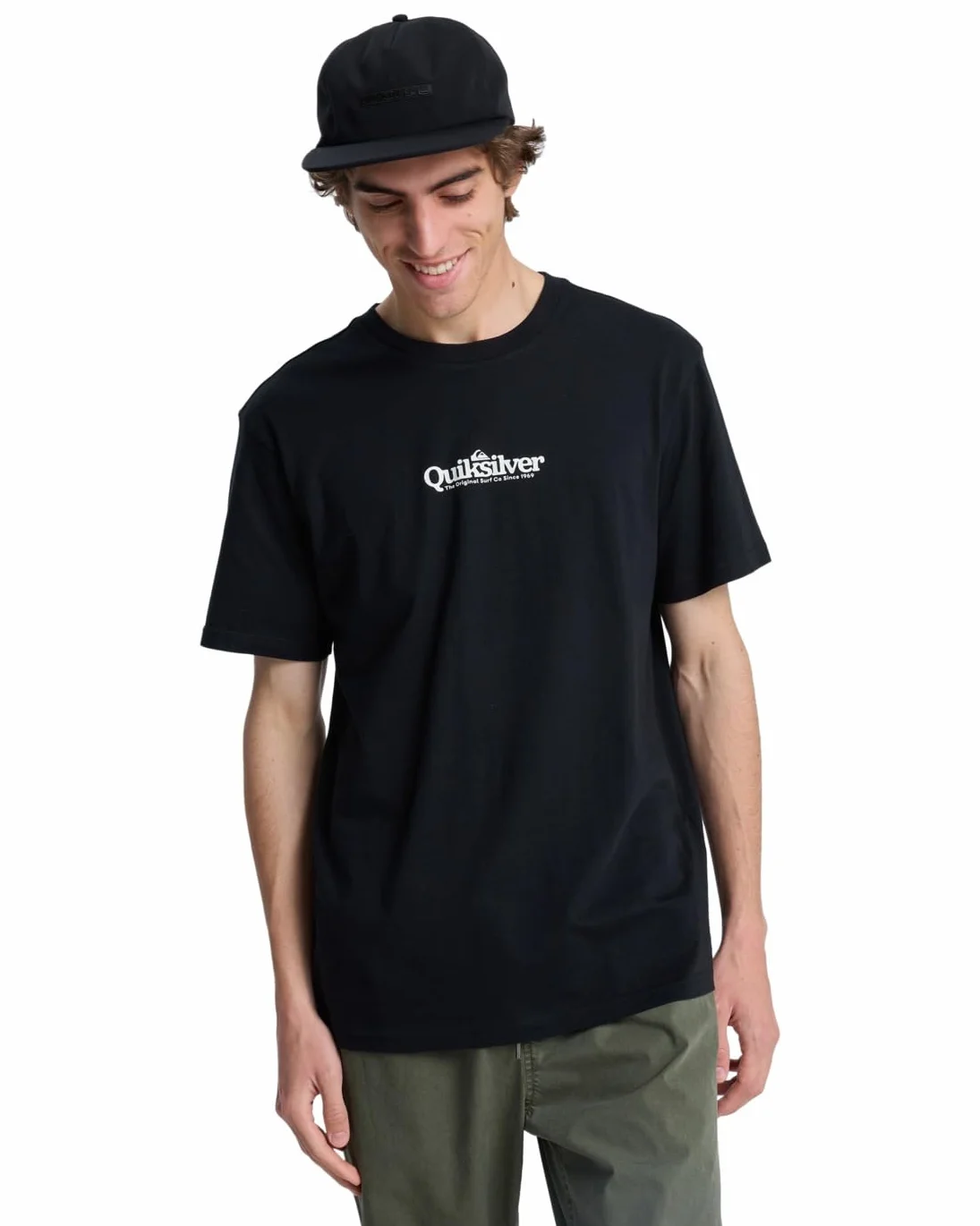 Quiksilver Fineline SS T-Shirt Uomo (Pacco da 1)