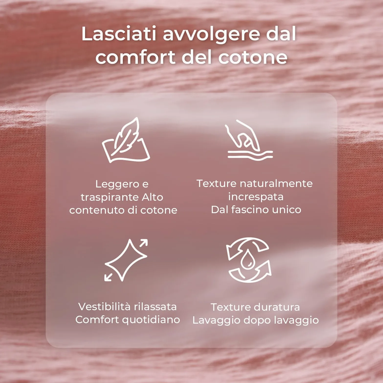 momcozy U Lite Cuscino Gravidanza, Cuscino Premaman Simmetrico per Dormire sul Fianco, Supporto per Pancia, Schiena, Fianchi e Gambe, Tessuto Crêpe di Cotone Elasticizzato, Più Stretto e Leggero