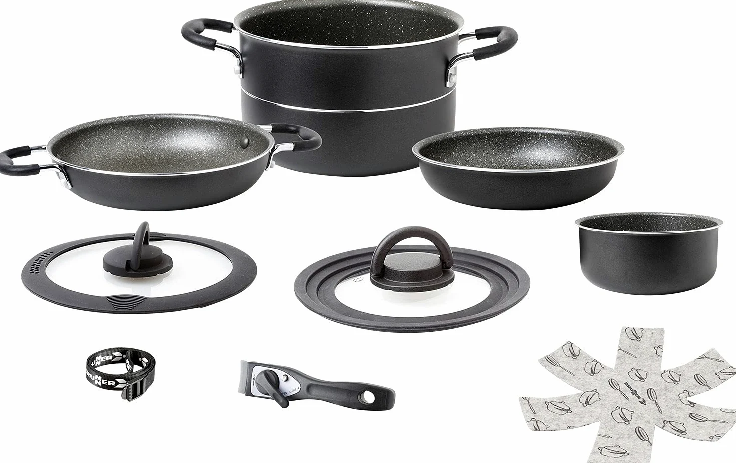 BRUNNER Pirate NG - Set di pentole
