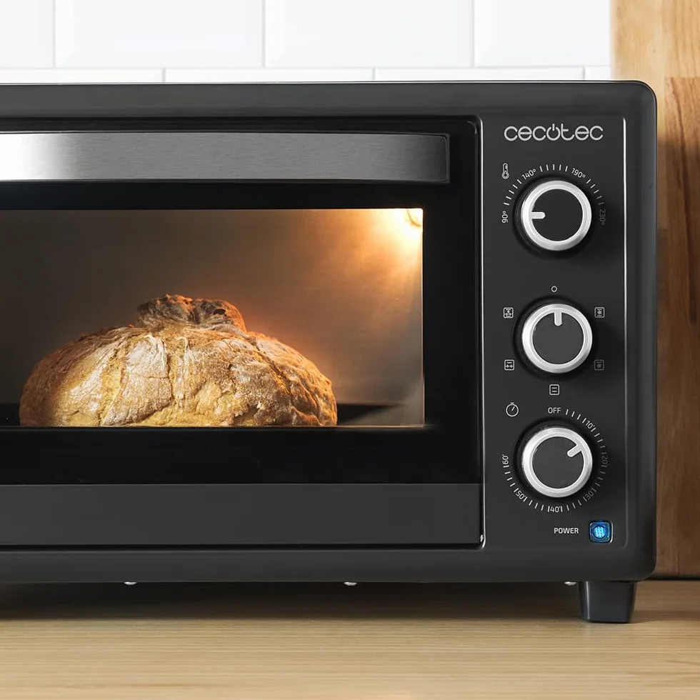 Cecotec Forno da tavolo Bake&Toast 3090 Black Gyro 30 L 1500 W 5 funzioni