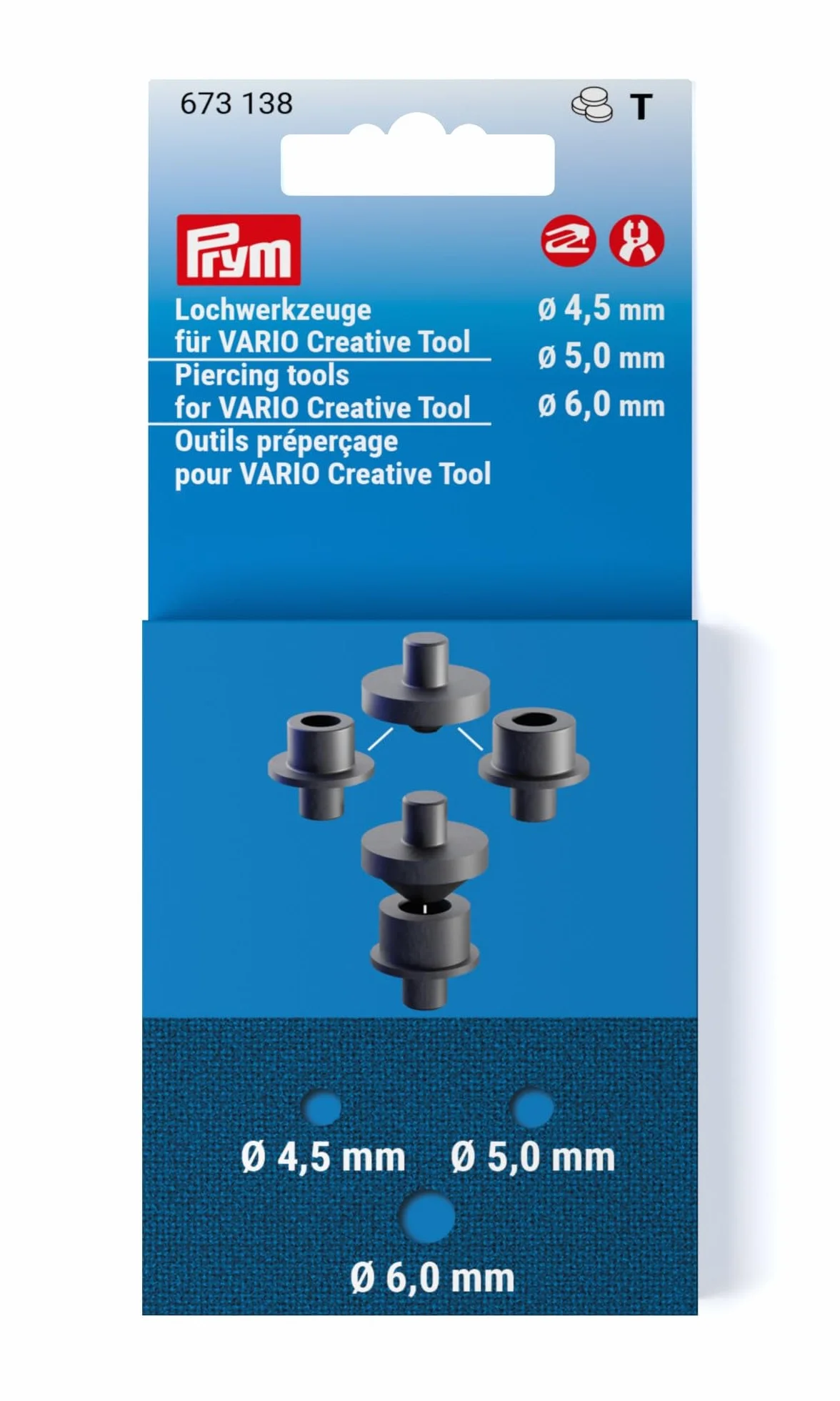 Prym 673138 Strumenti di forare VARIO Creative Tool