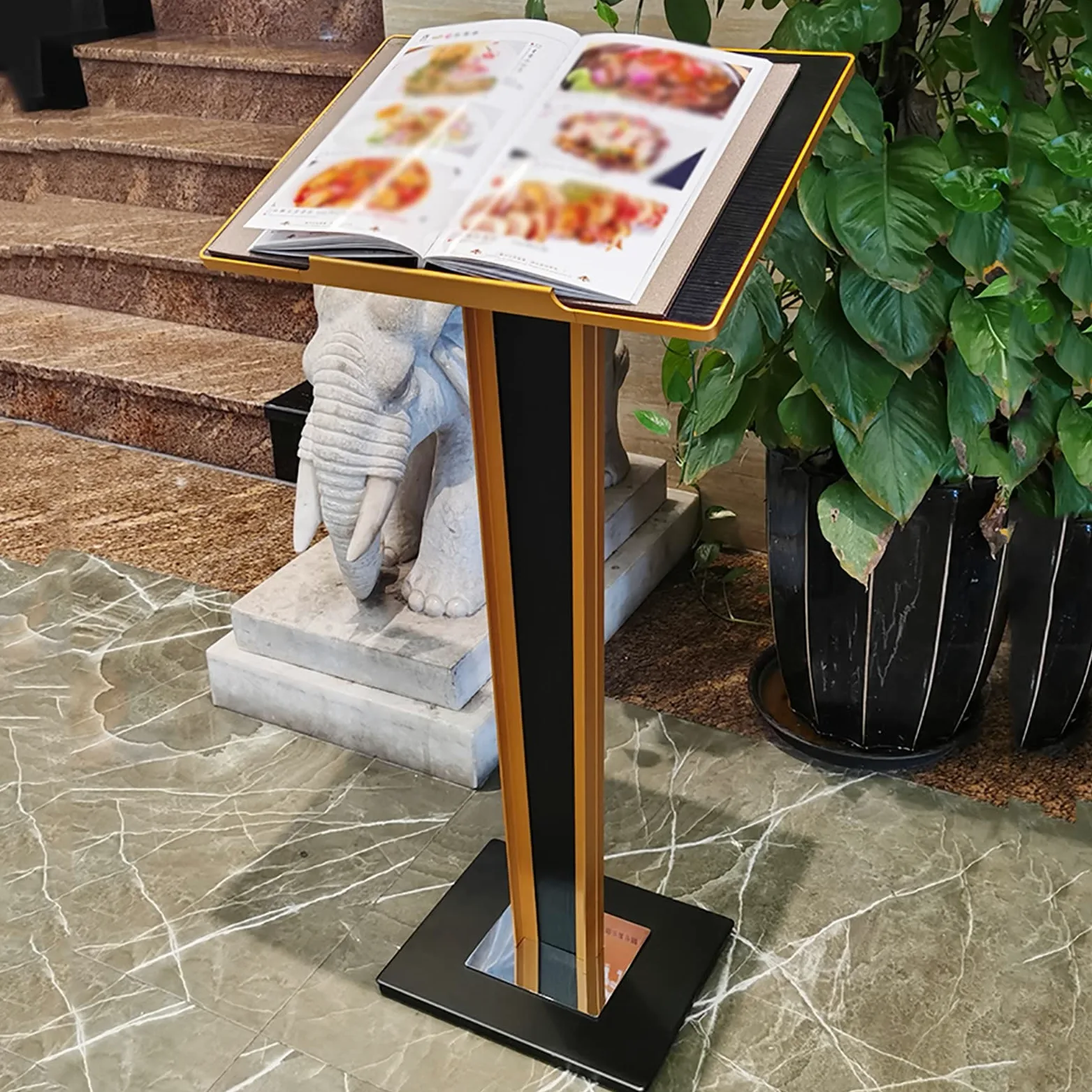 Stand Leggio Podio,Leggio in Acrilico Pulpito Phurch Podium, s per Chiese, Podio Podio Portatile da Tavolo Podio s, Podio Insegnante, Podio Computer per Chiese Matrimoni, Ufficio e Aule