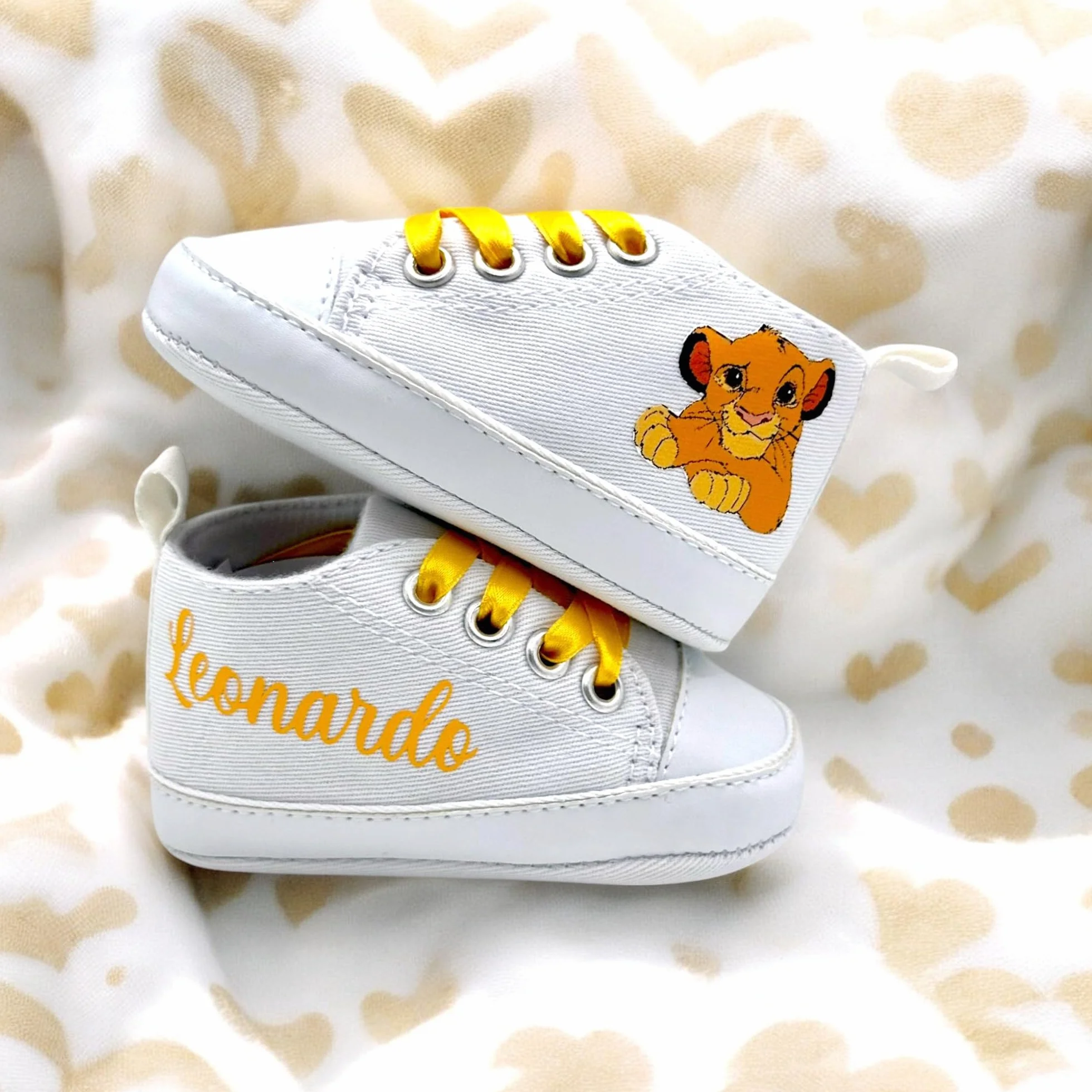 Scarpine Neonato Personalizzate con Nome Primi Passi