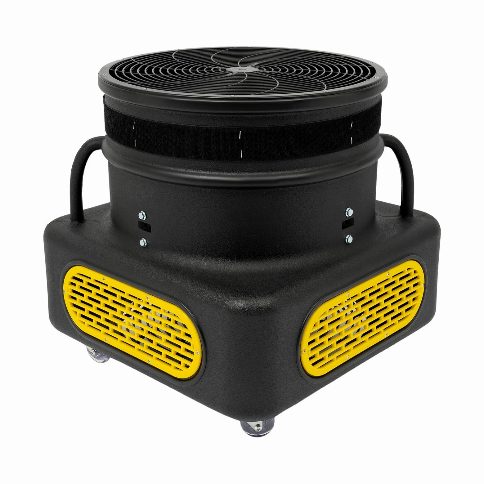 Soffiatore d'aria Puppet Ballerin Blower 750 W per ballerina di bambole alta 5 – 7 m 2800 RPM ventilatore elettrico con 4 ruote per eventi e presentazioni di negozi, compleanni, feste (nero)