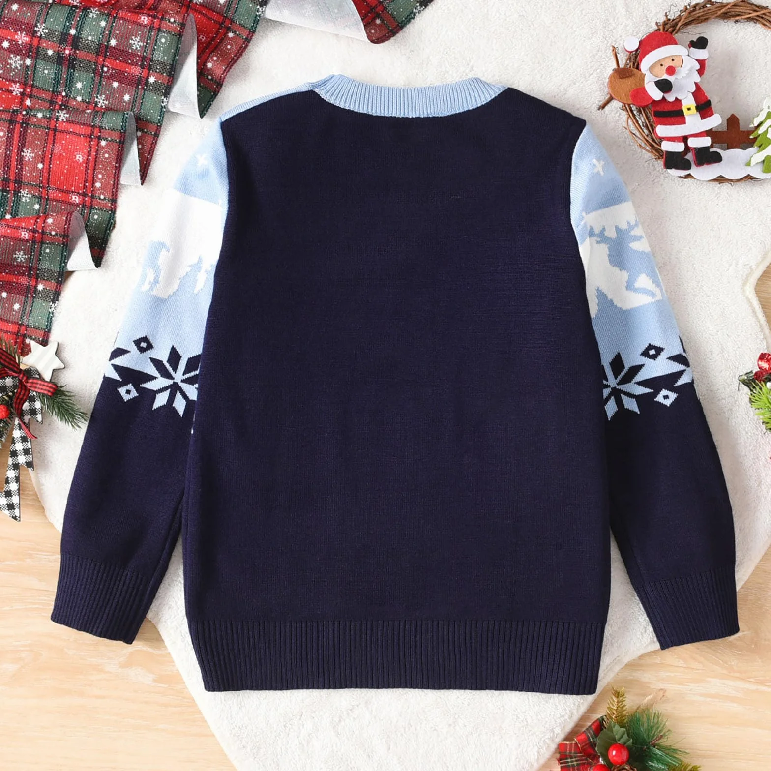 Generisch Maglione bambini girocollo morbido caldo 3-9 anni