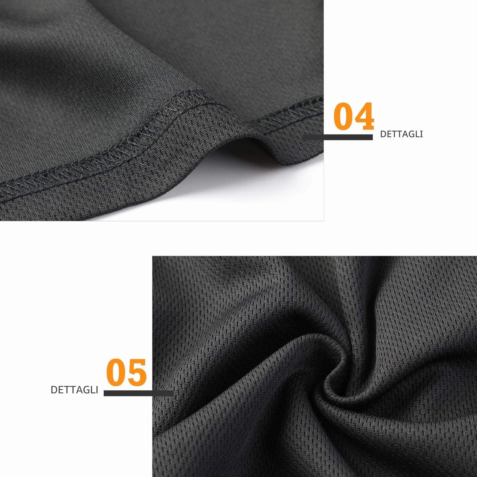 Superora Pantaloncini da Running Uomo 2 in 1 Corto Sportivo Asciugatura Rapida Traspirante Outdoor
