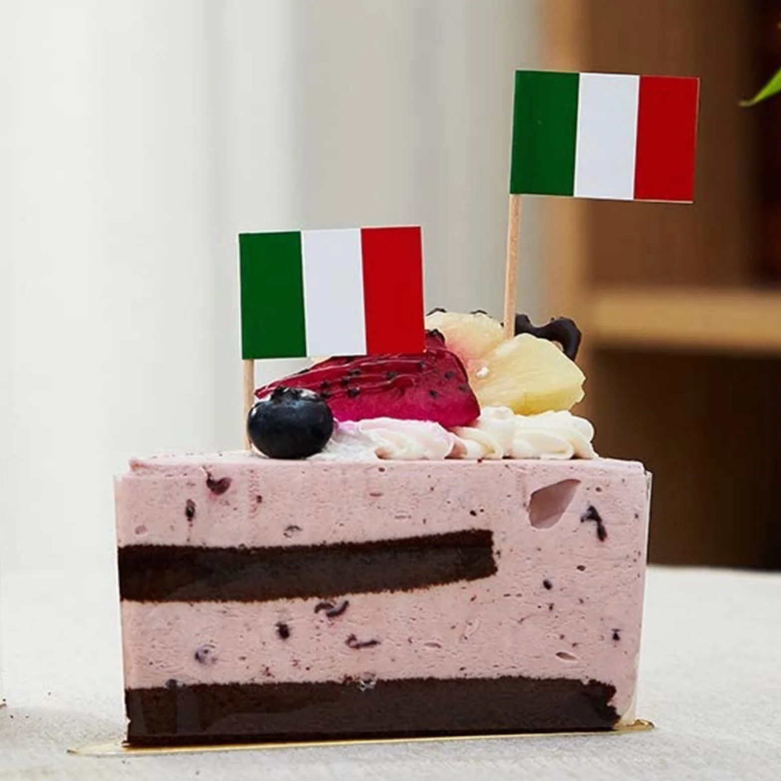 Stuzzicadenti Decorativi Italia 100 Pezzi Bandiera