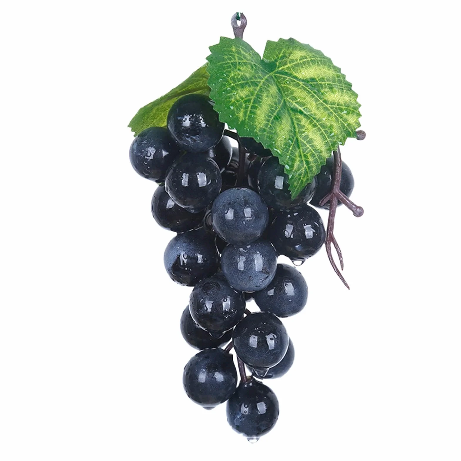 Generico Uva Finta Decorativa Realistica, Centrotavola Decorativo, Frutta Artificiale